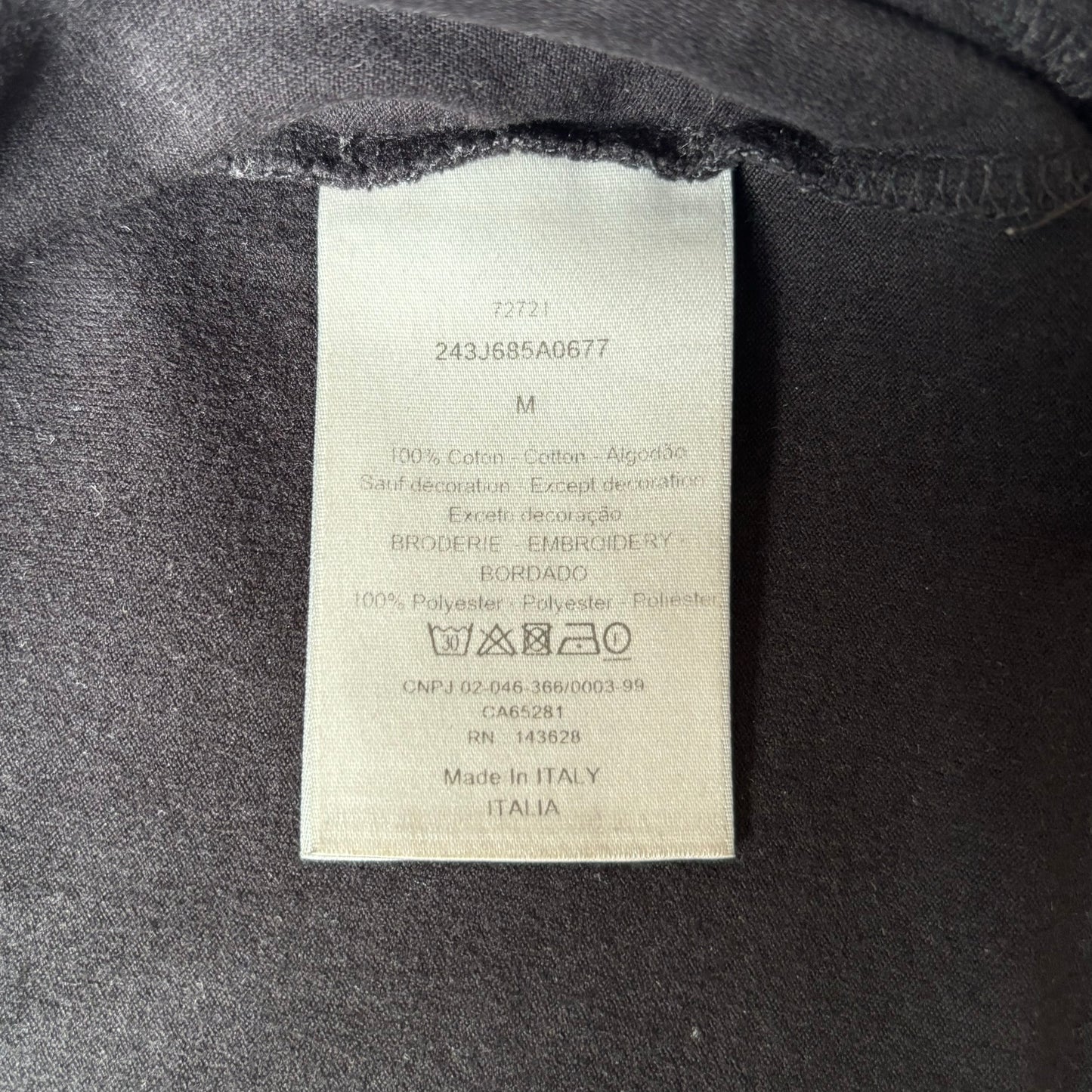 Dior T-Shirt - Fits Large