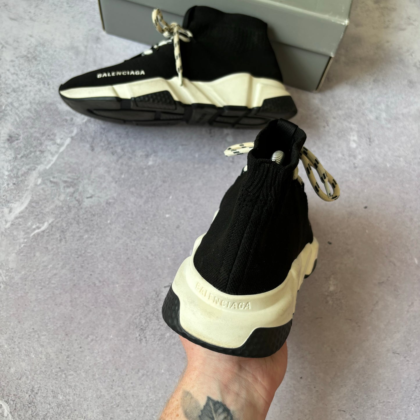 Balenciaga Speed Laced Trainers - UK 7