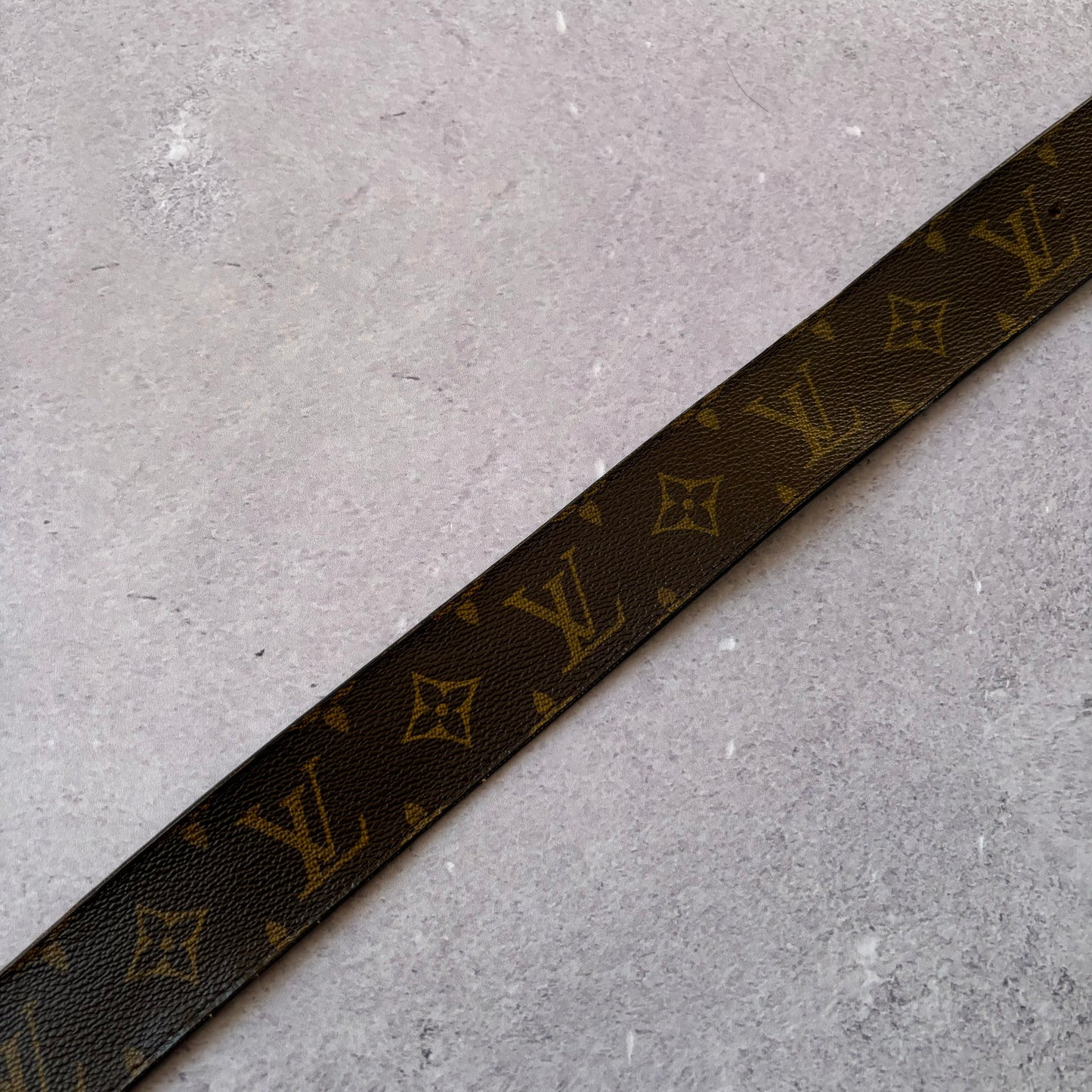 Louis Vuitton Brown Monogram Belt - Fits Waist 34” - 36”