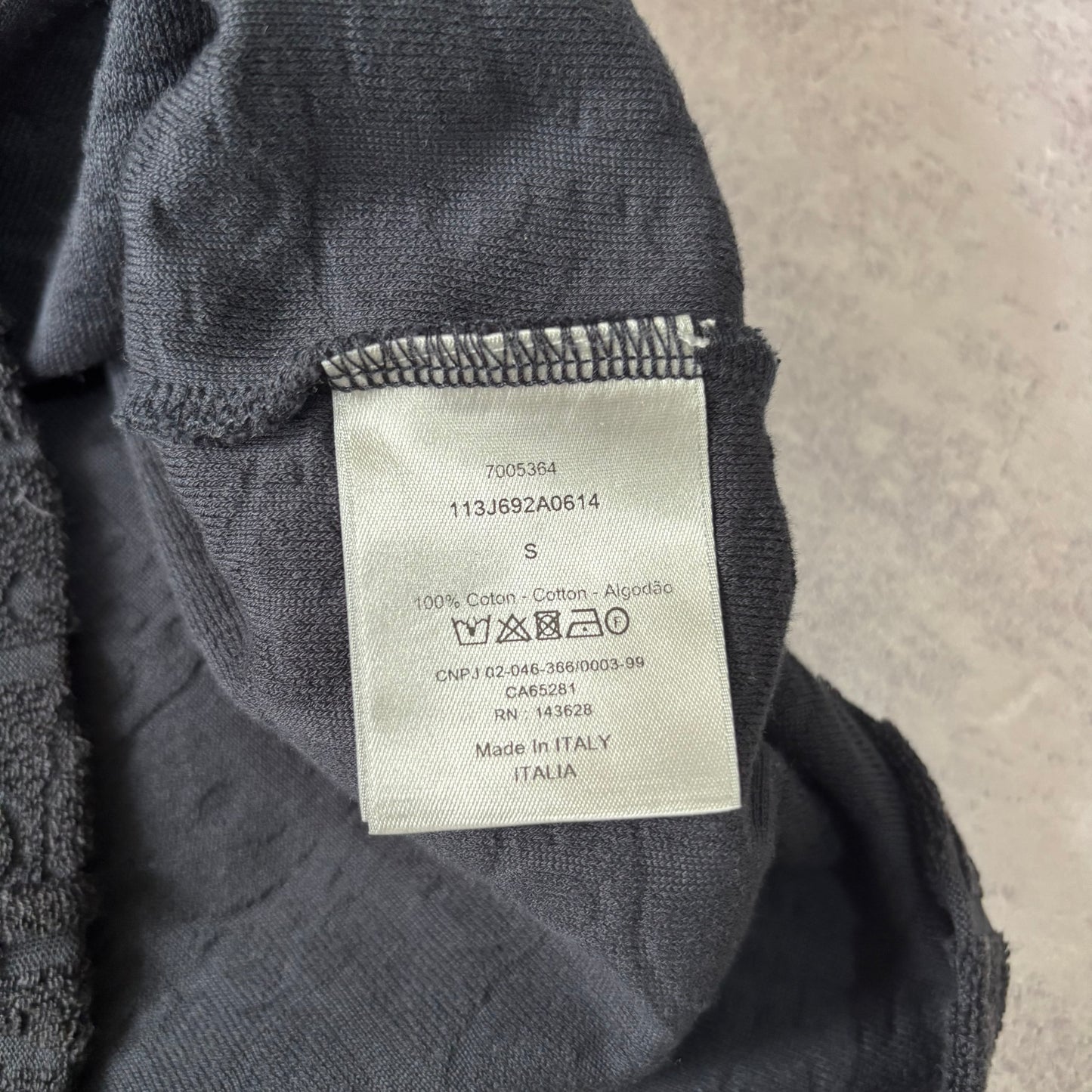 Dior Towel T-Shirt - Small