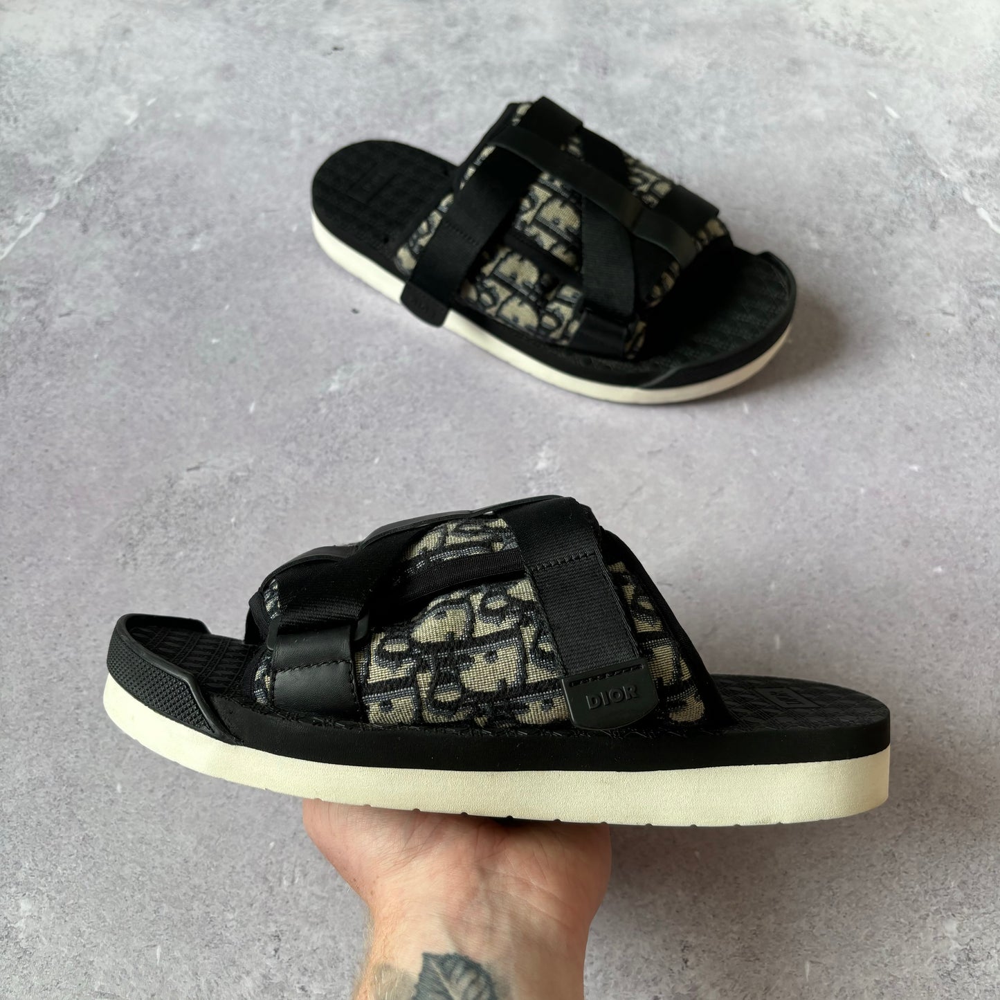 Dior Alpha Sliders - UK 8
