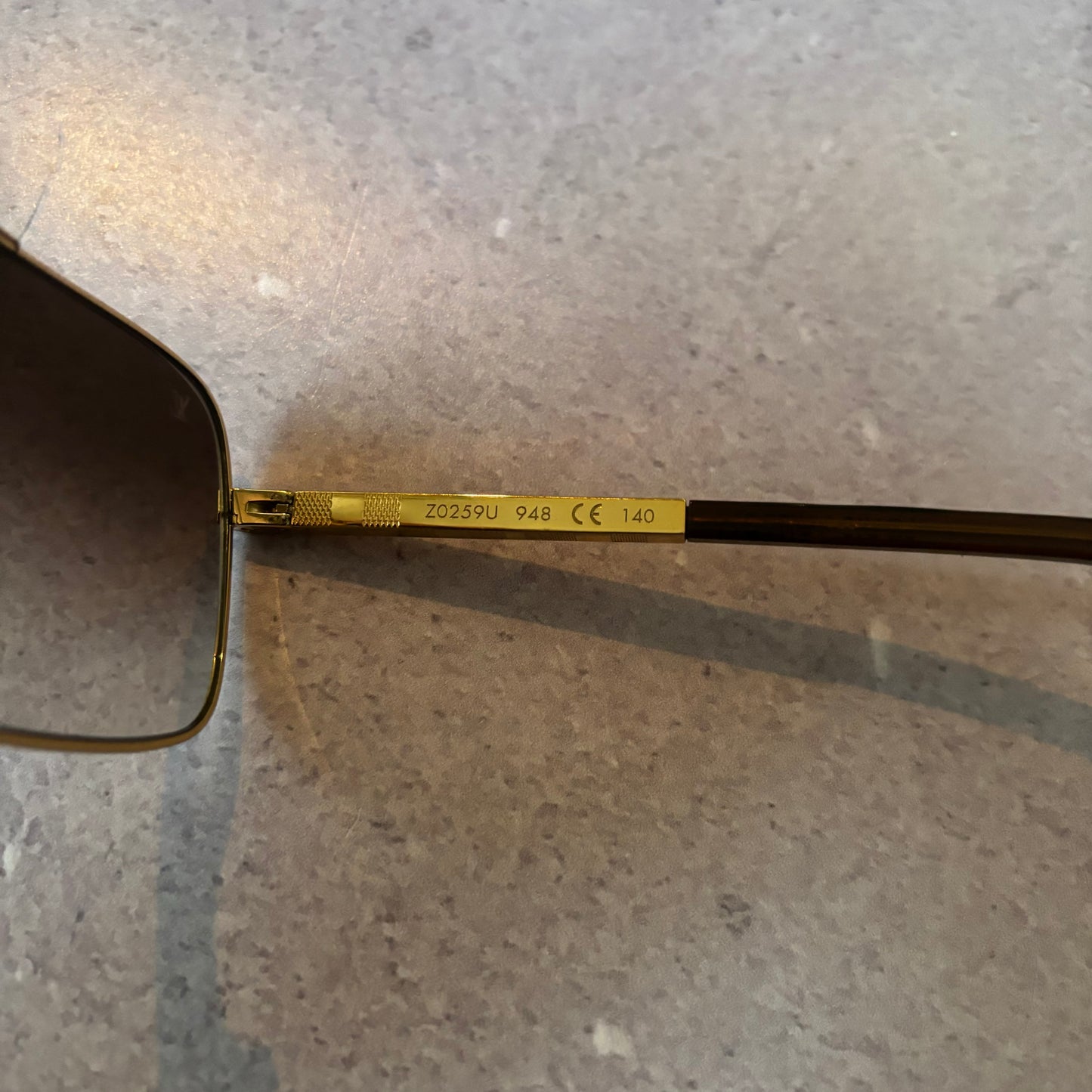 Louis Vuitton Attitude Sunglasses - Gold