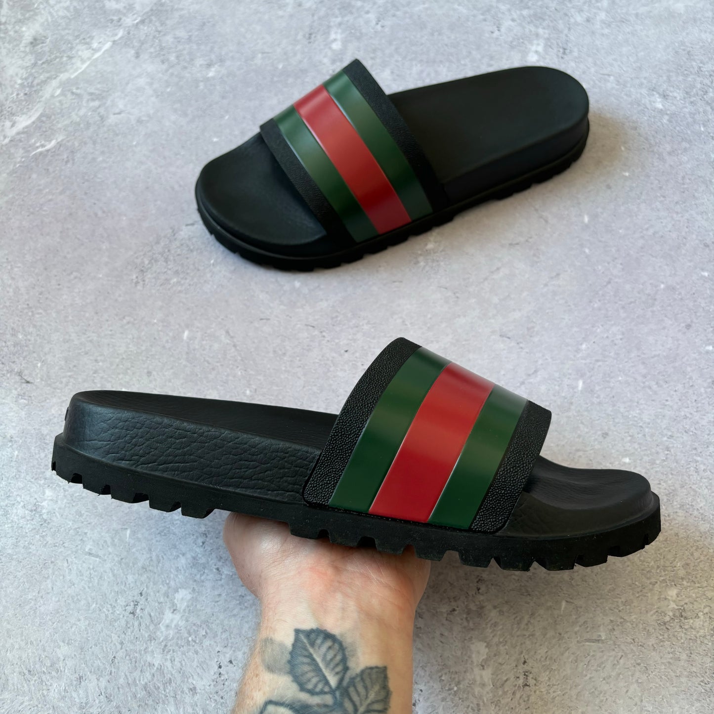 Gucci Web Sliders - UK 10
