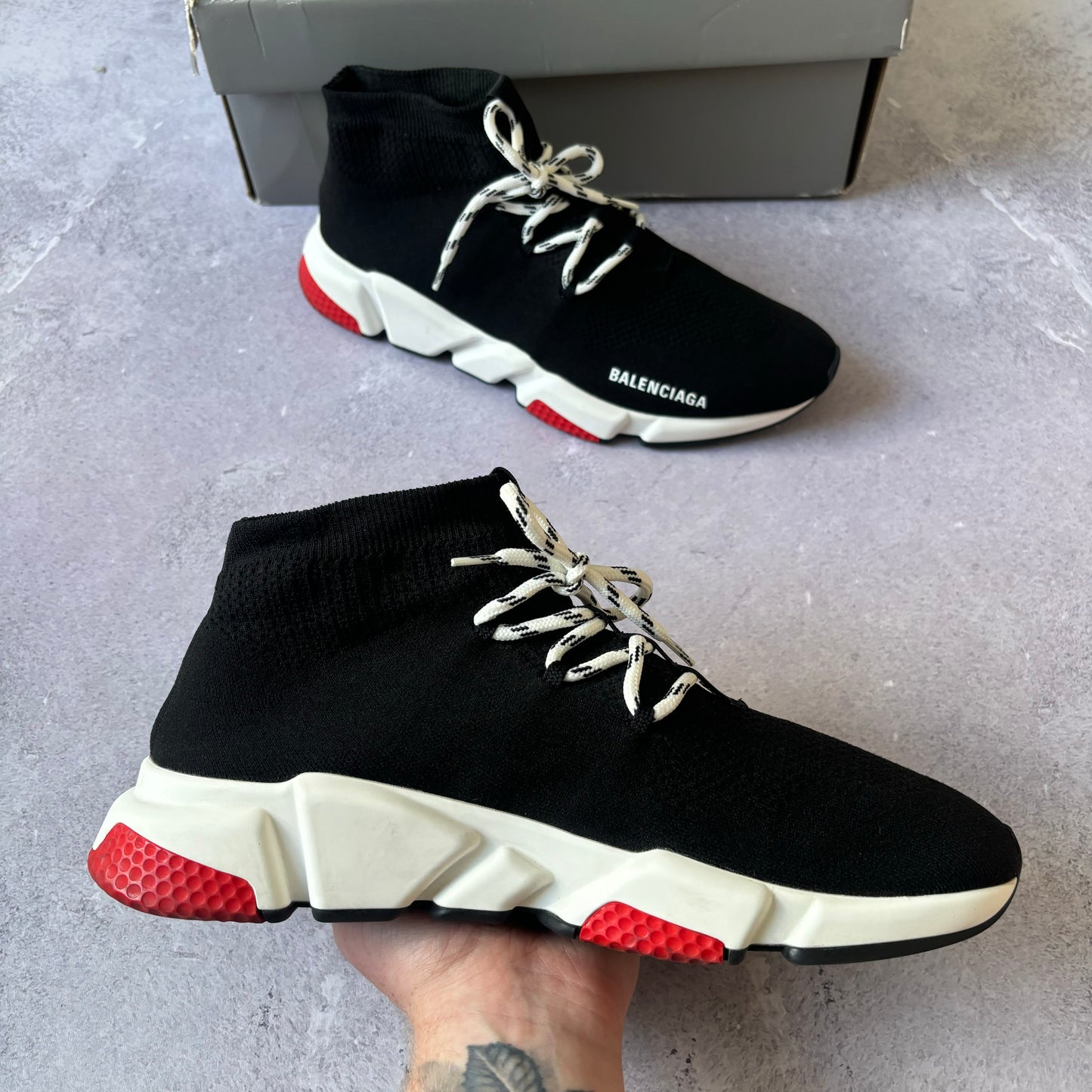 Balenciaga Speed Laced Trainers - Fits UK 10