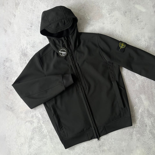 Stone Island Soft Shell Jacket - Size Medium