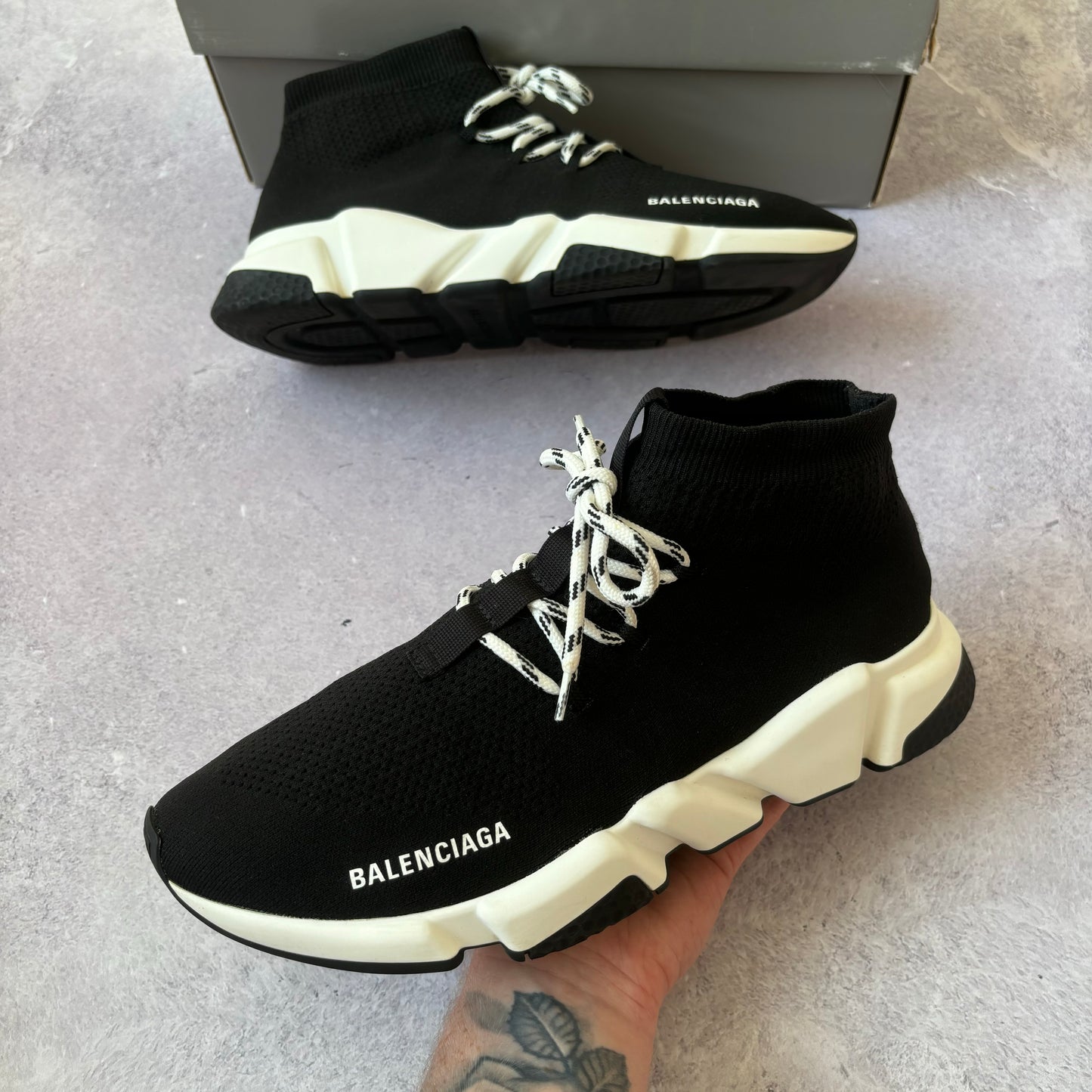 Balenciaga Speed Laced Trainers - Fits UK 10