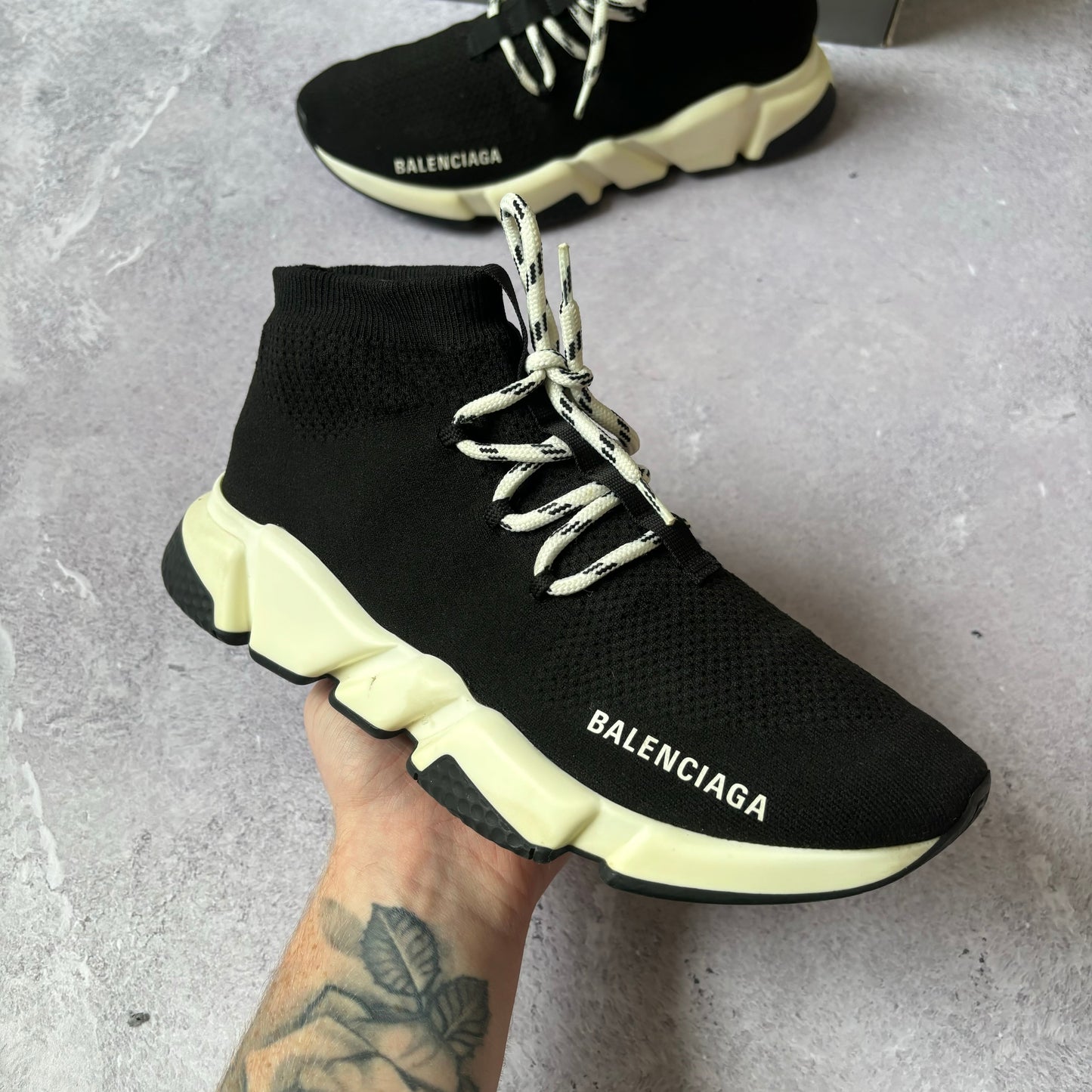 Balenciaga Speed Laced Trainers - UK 7