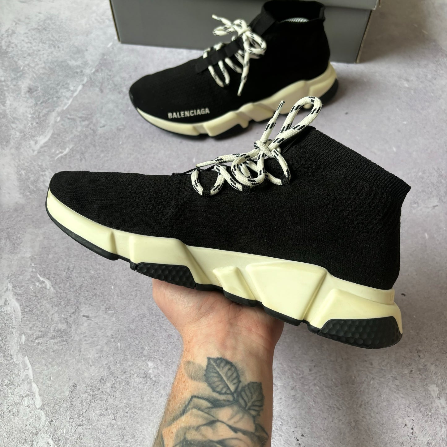 Balenciaga Speed Laced Trainers - UK 7