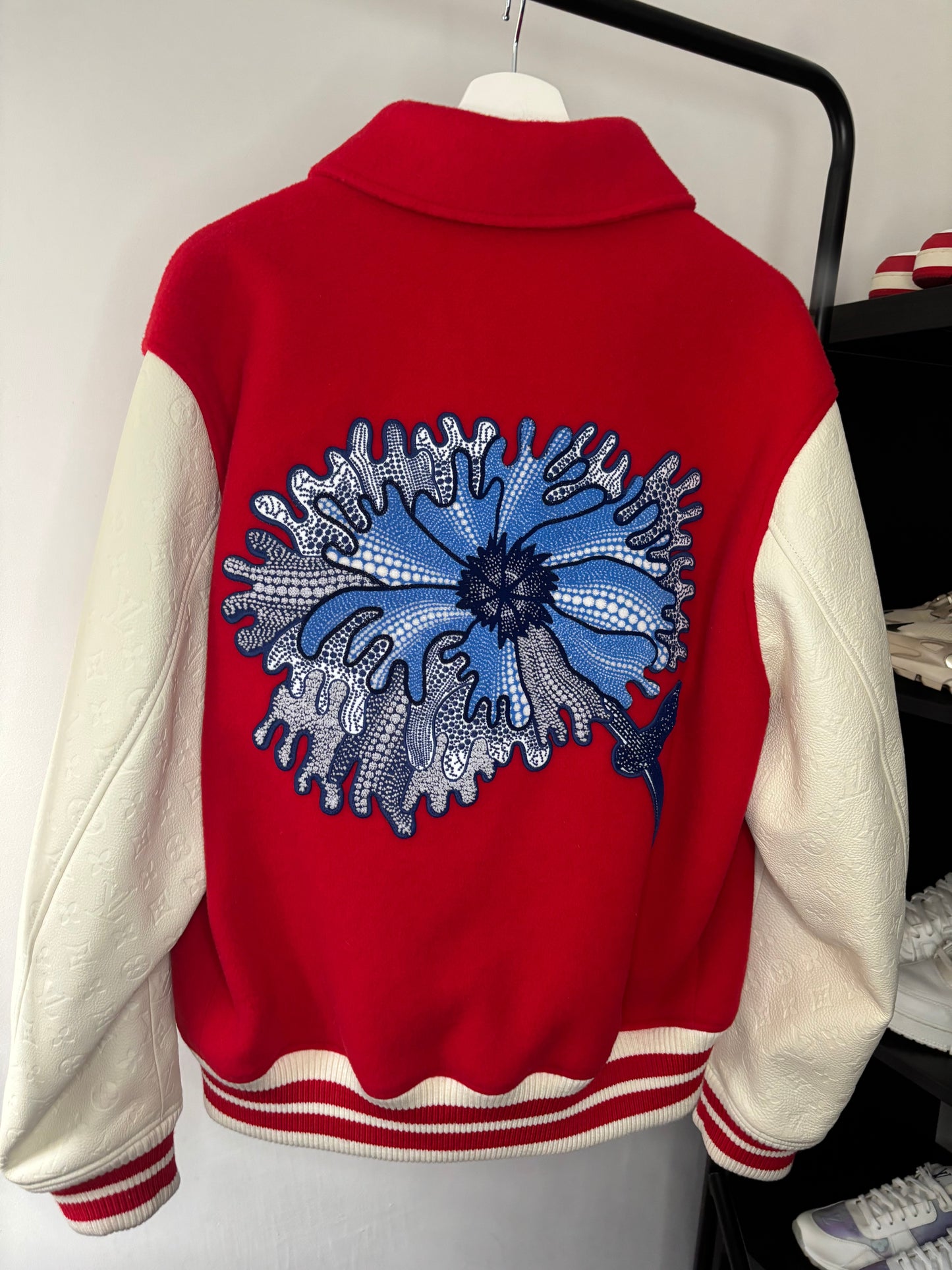 Louis Vuitton X Yayoi Kusama Varsity Jacket - Fits Medium
