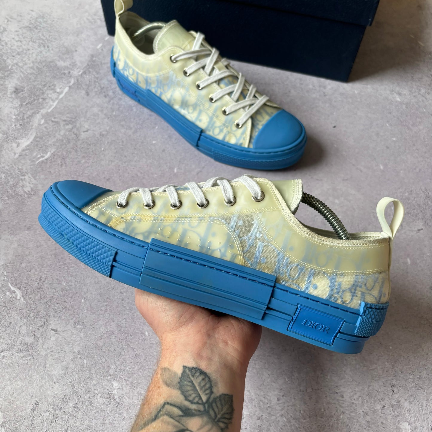 Dior B23 Low Trainers - UK 9