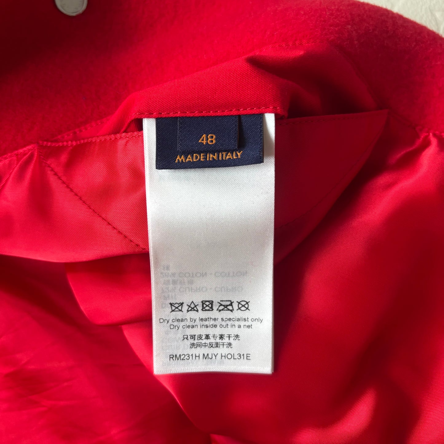 Louis Vuitton X Yayoi Kusama Varsity Jacket - Fits Medium