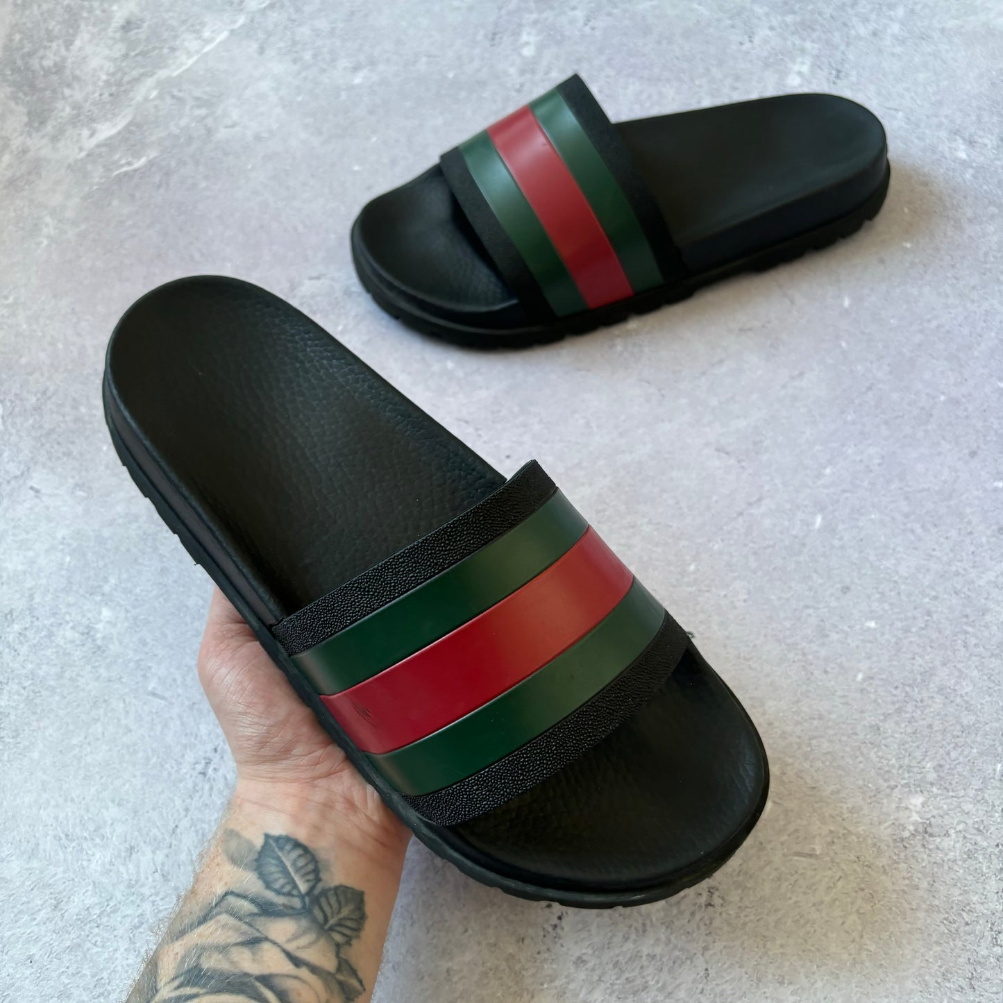 Gucci Web Sliders - UK 10