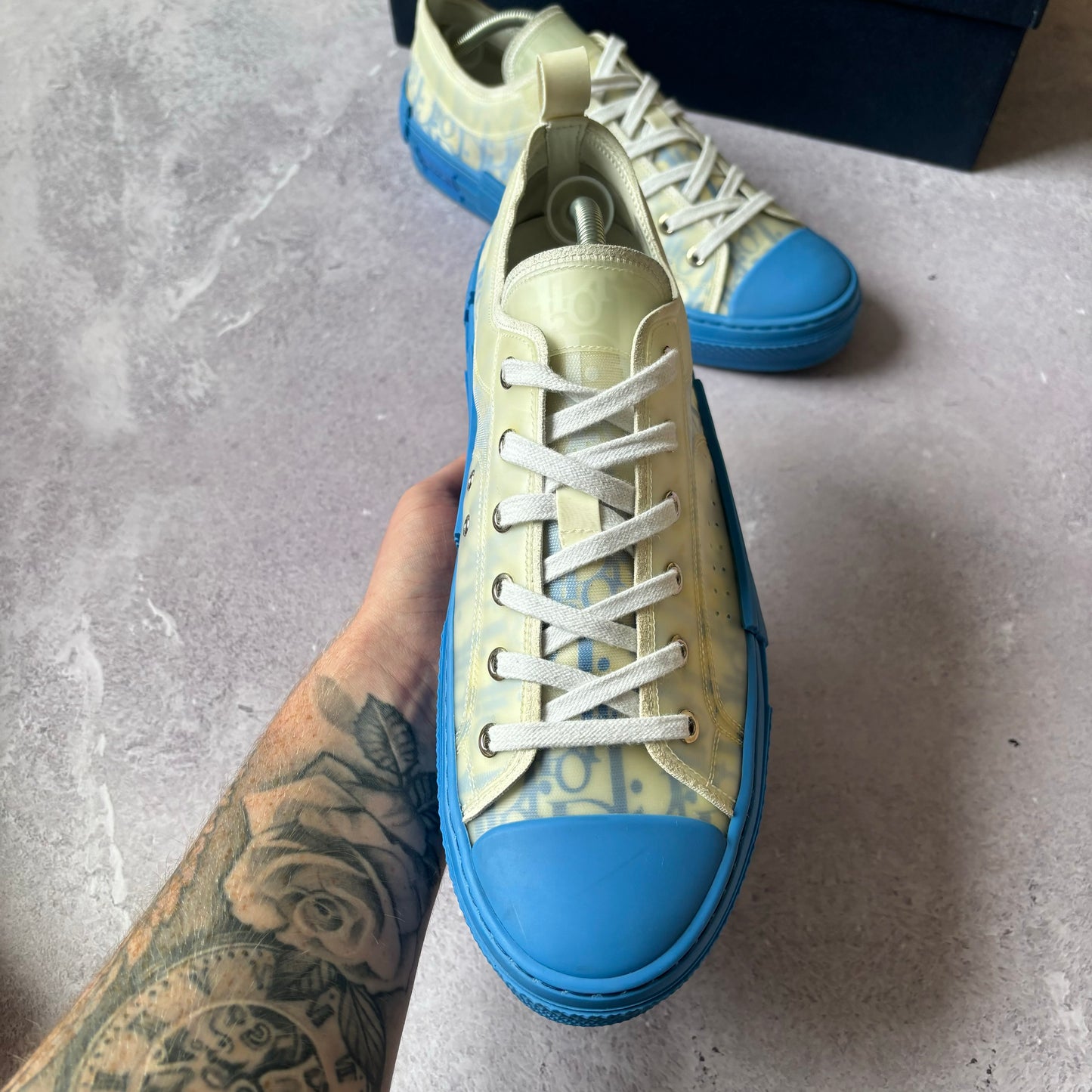 Dior B23 Low Trainers - UK 9