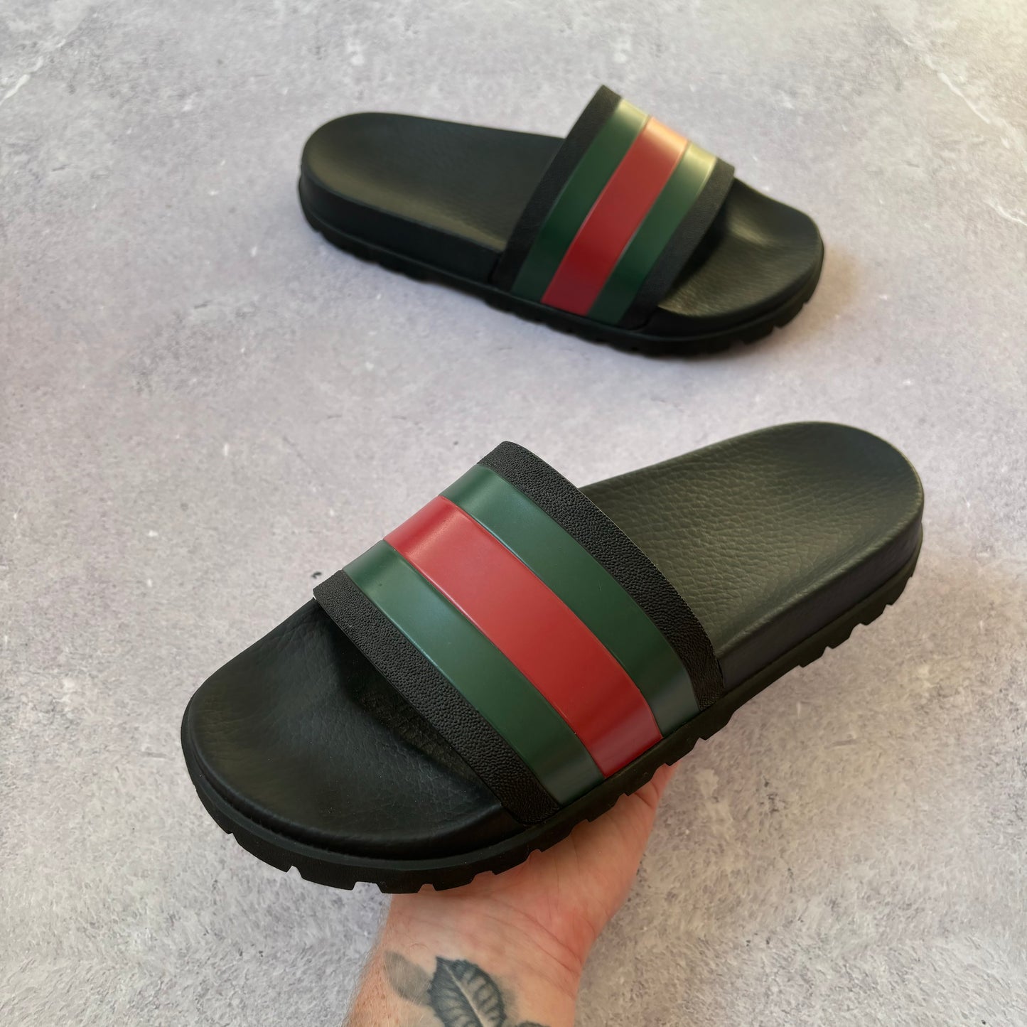 Gucci Web Sliders - UK 9