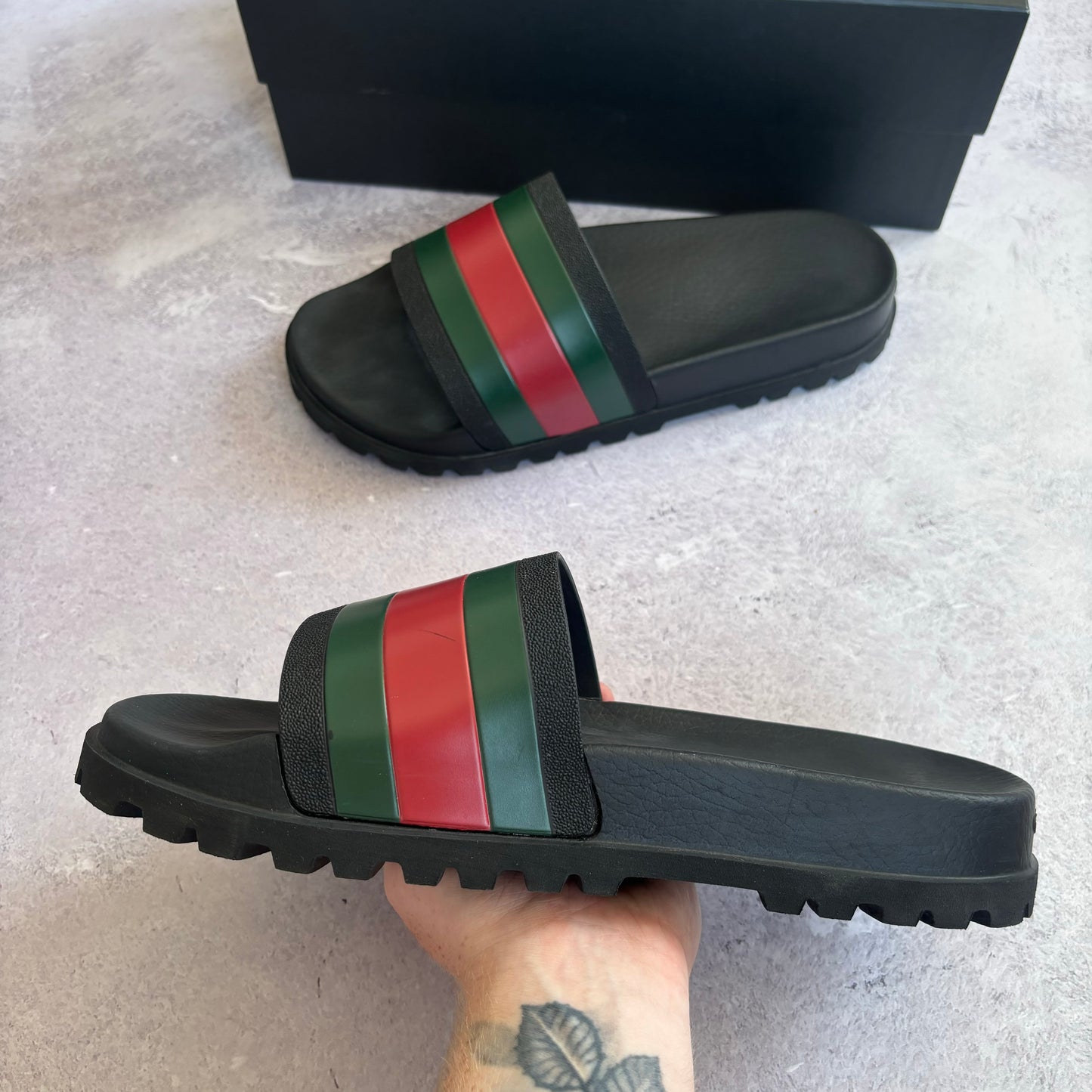 Gucci Web Sliders - UK 11