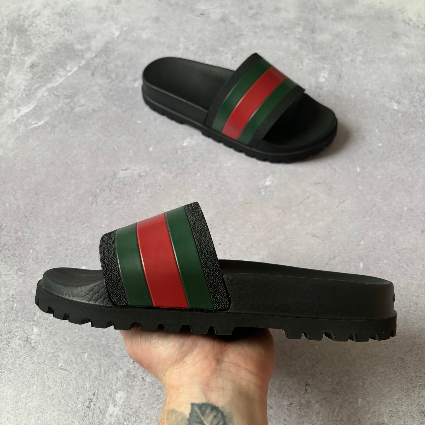 Gucci Web Sliders - UK 7