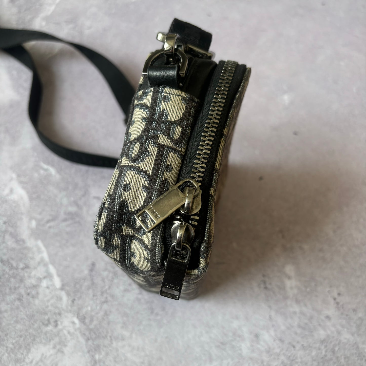 Dior Oblique Jacquard Pouch Bag