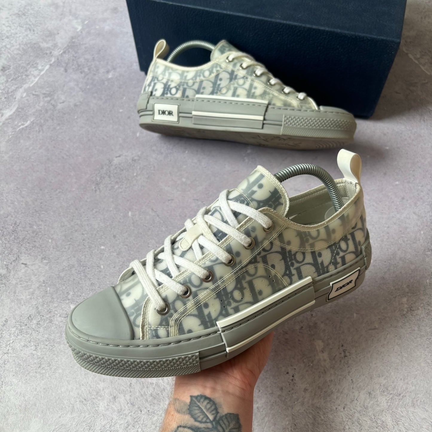 Dior B23 Low Trainers - UK 6.5