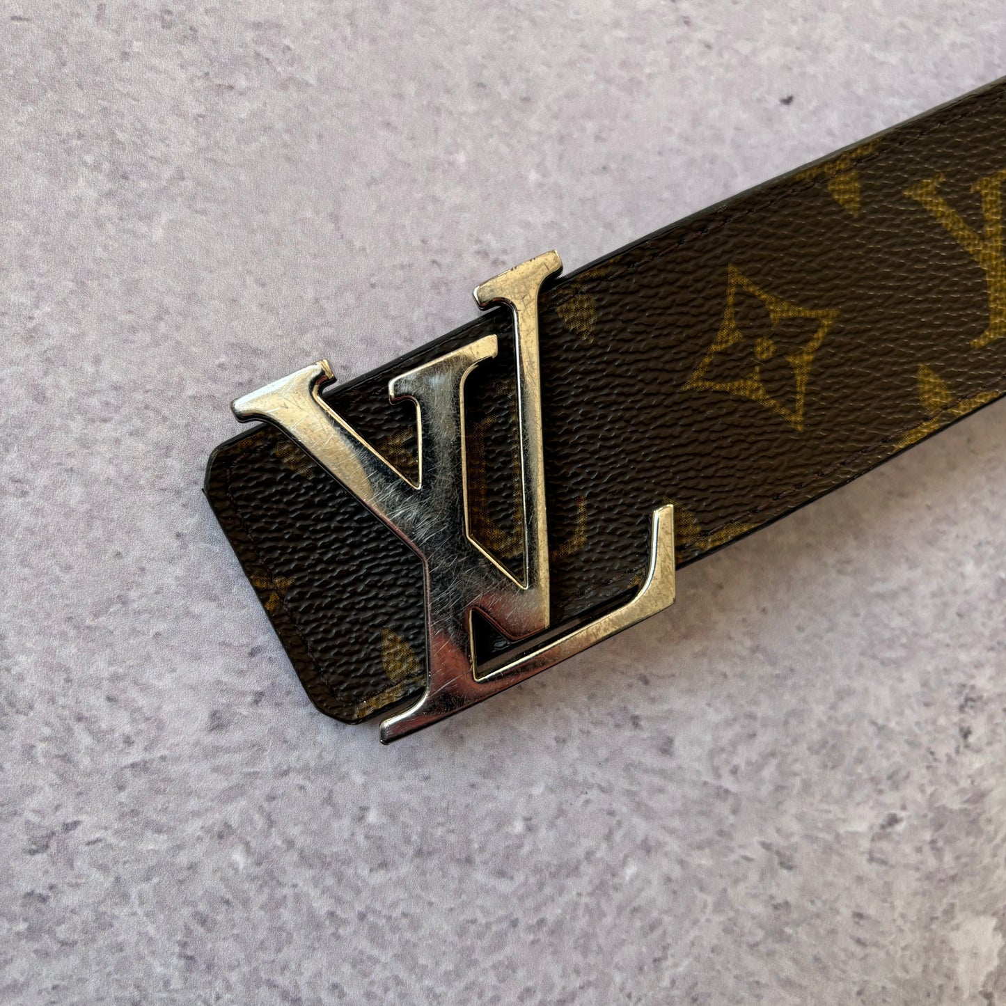 Louis Vuitton Brown Monogram Belt - Fits Waist 34” - 36”