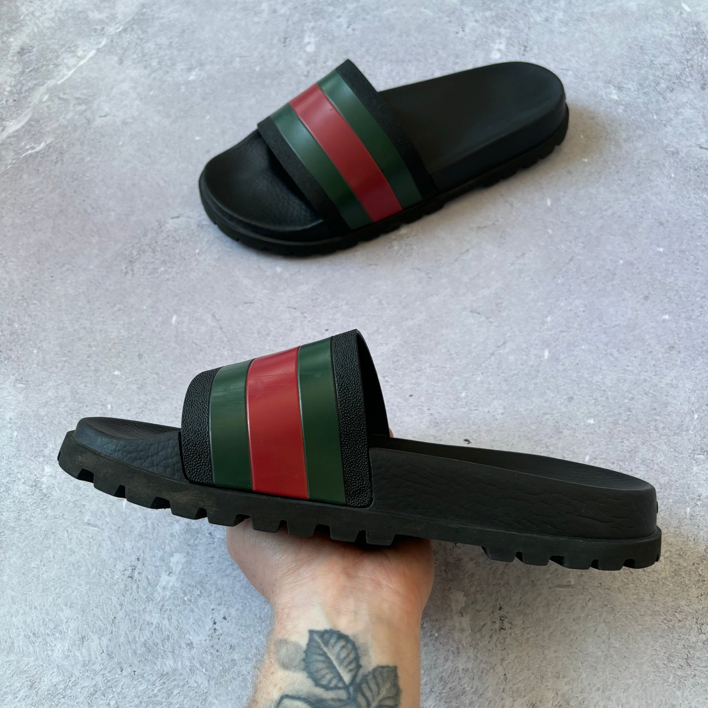 Gucci Web Sliders - UK 10