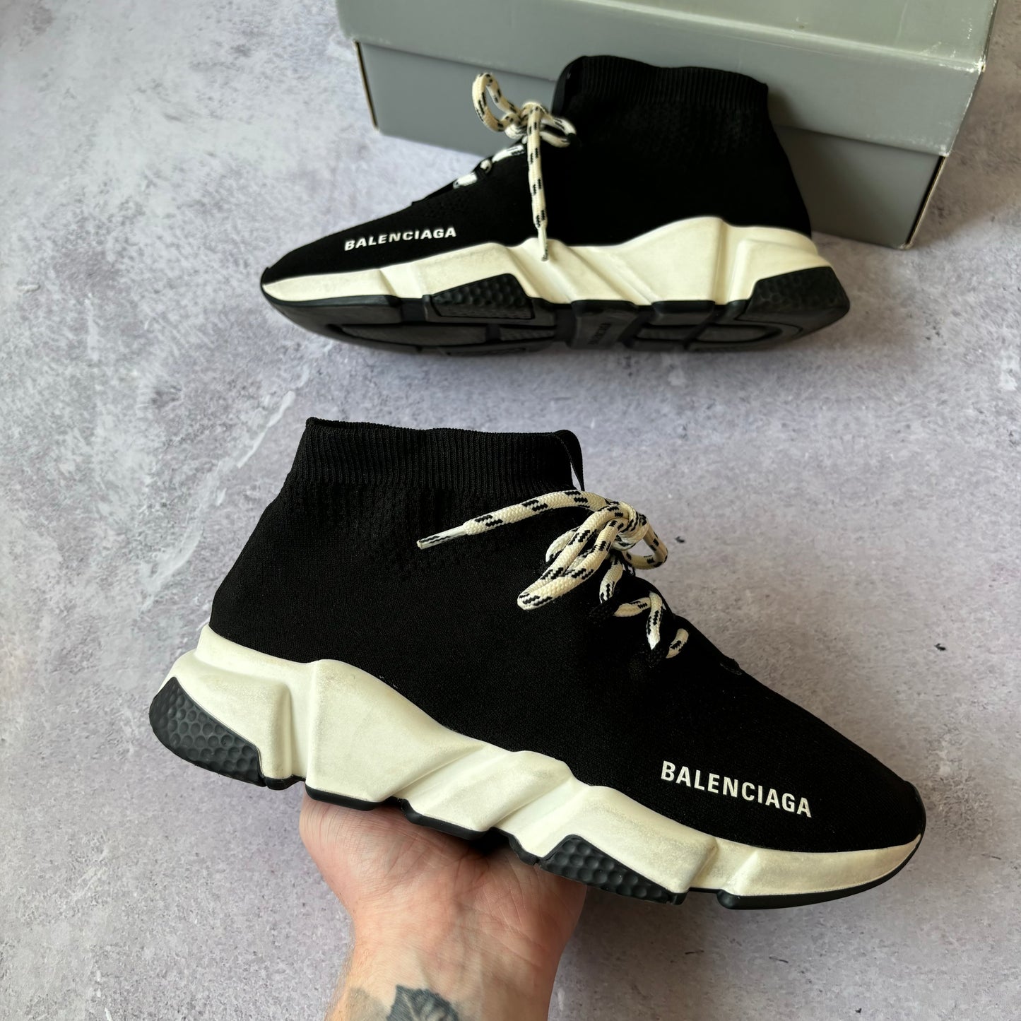 Balenciaga Speed Laced Trainers - UK 7