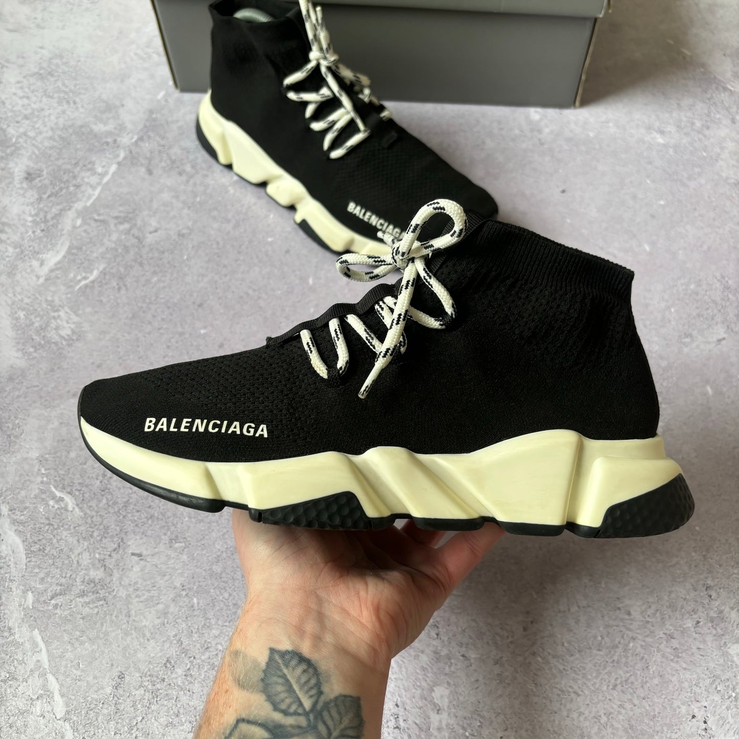 Balenciaga Speed Laced Trainers - UK 7