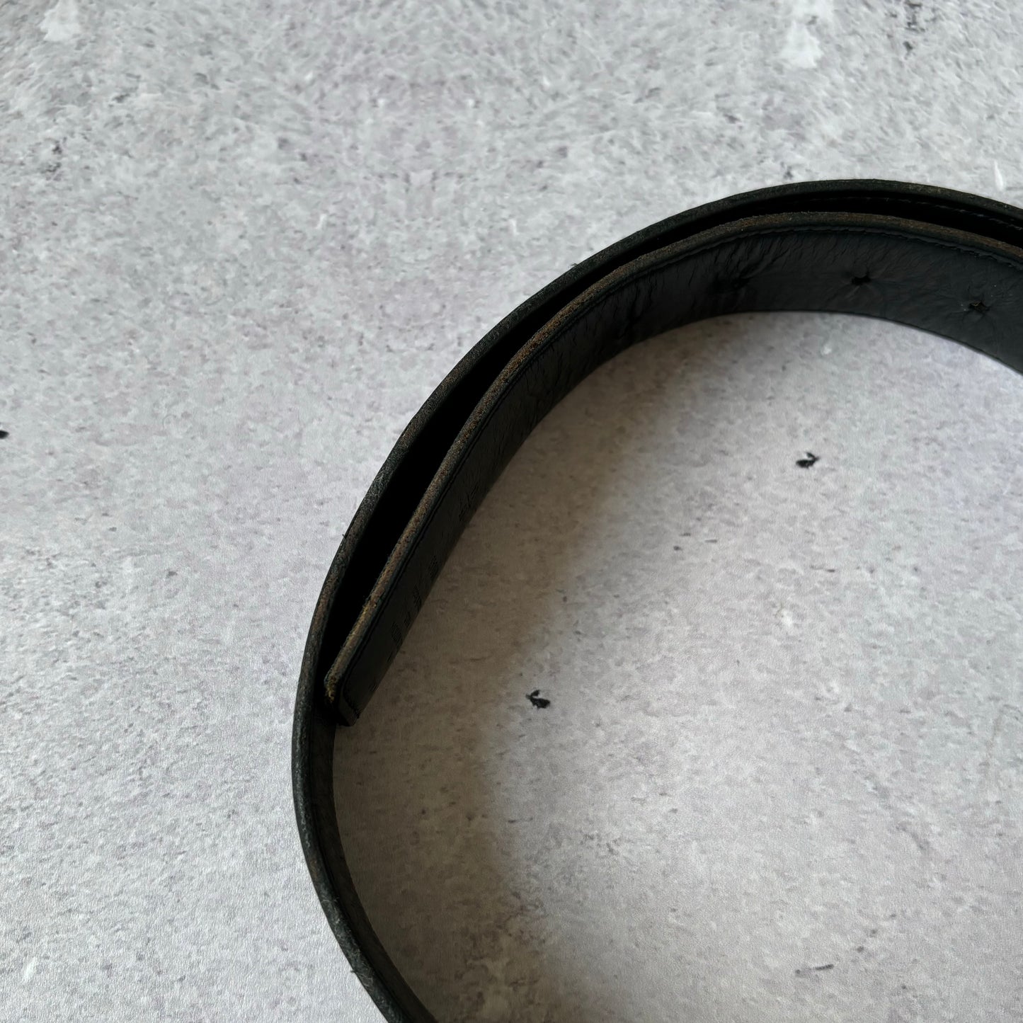Louis Vuitton Black Monogram Belt Fits Waist 30” - 32”