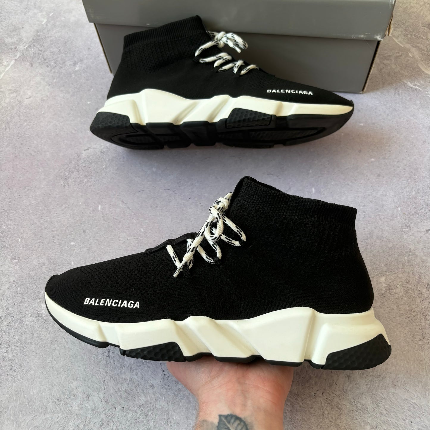 Balenciaga Speed Laced Trainers - Fits UK 10