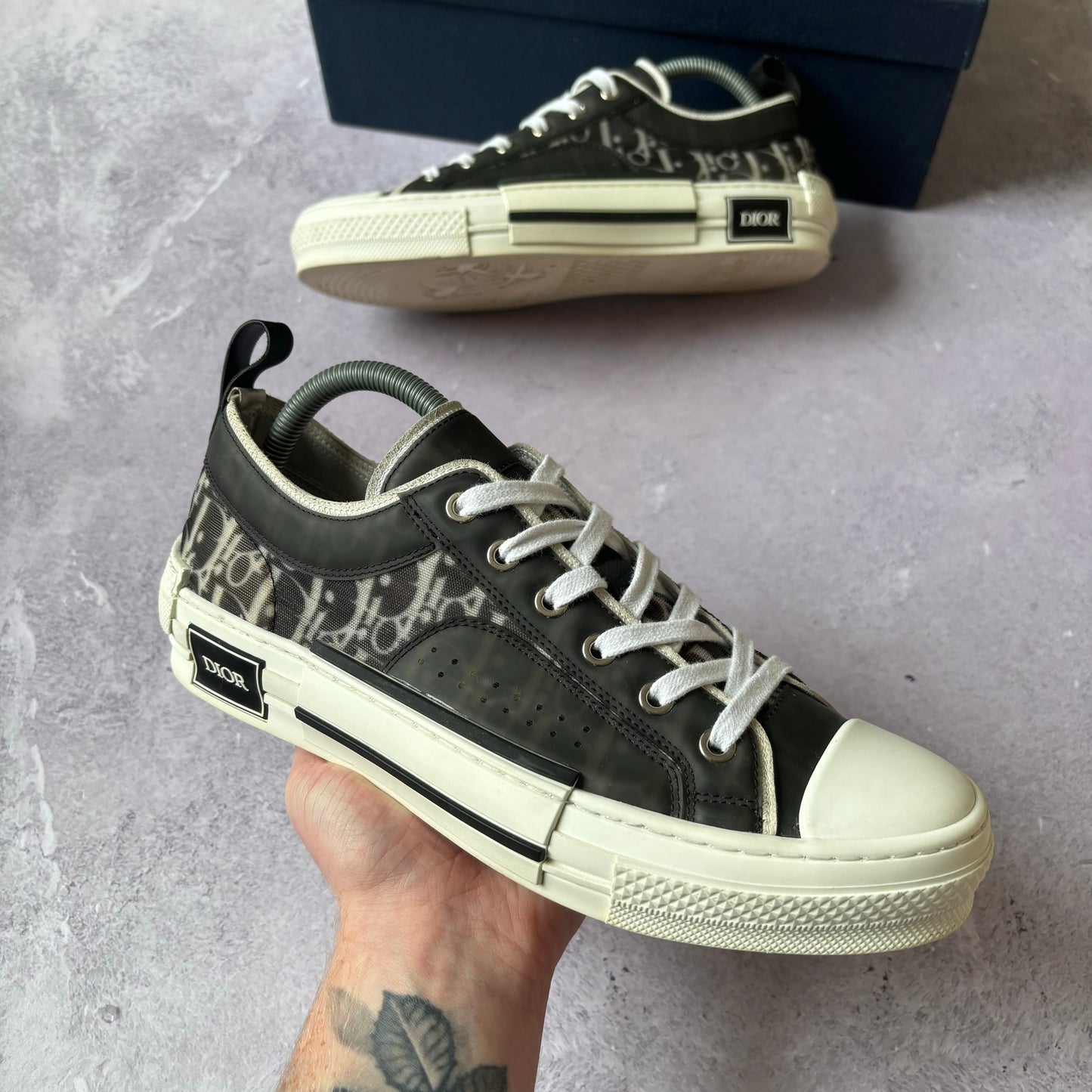 Dior B23 Low Trainers - UK 7