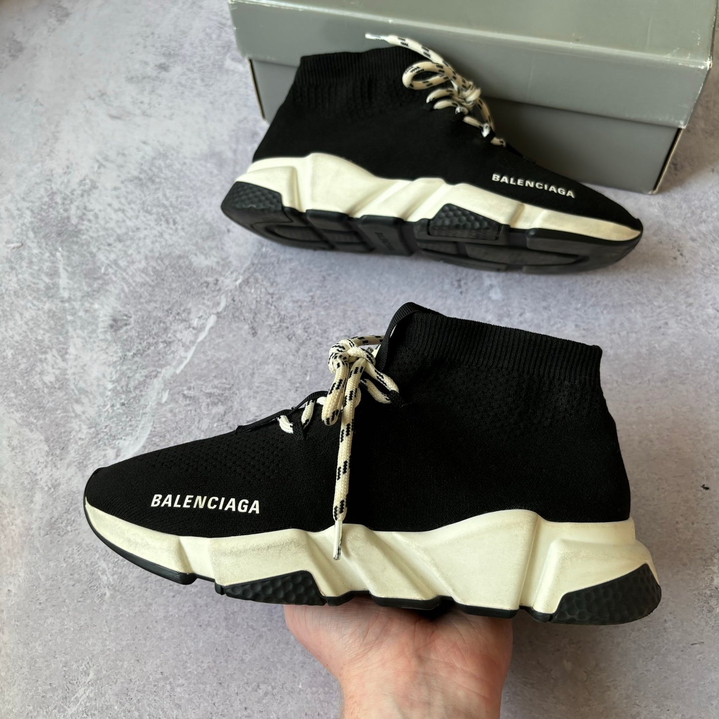 Balenciaga Speed Laced Trainers - UK 7