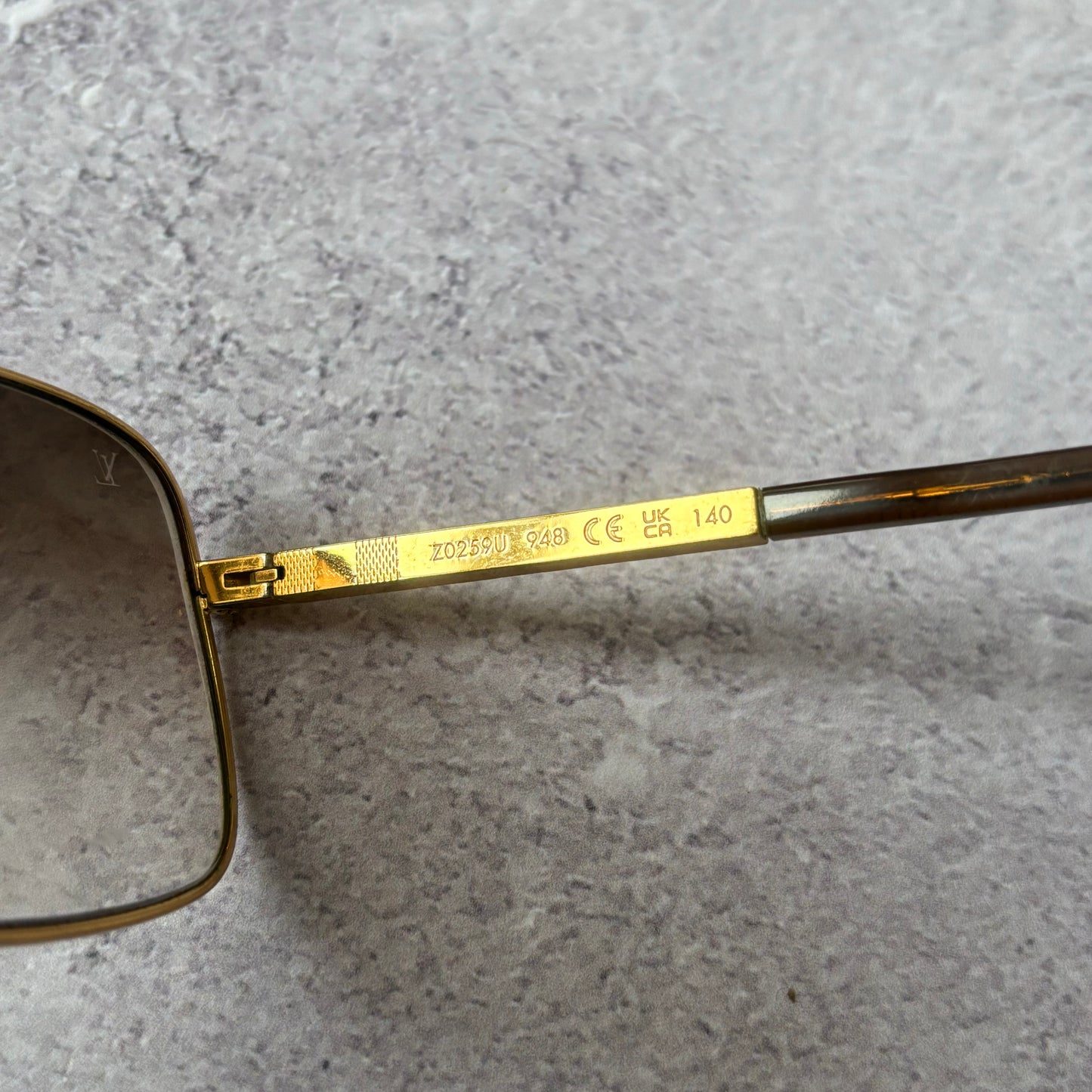 Louis Vuitton Attitude Sunglasses - Gold