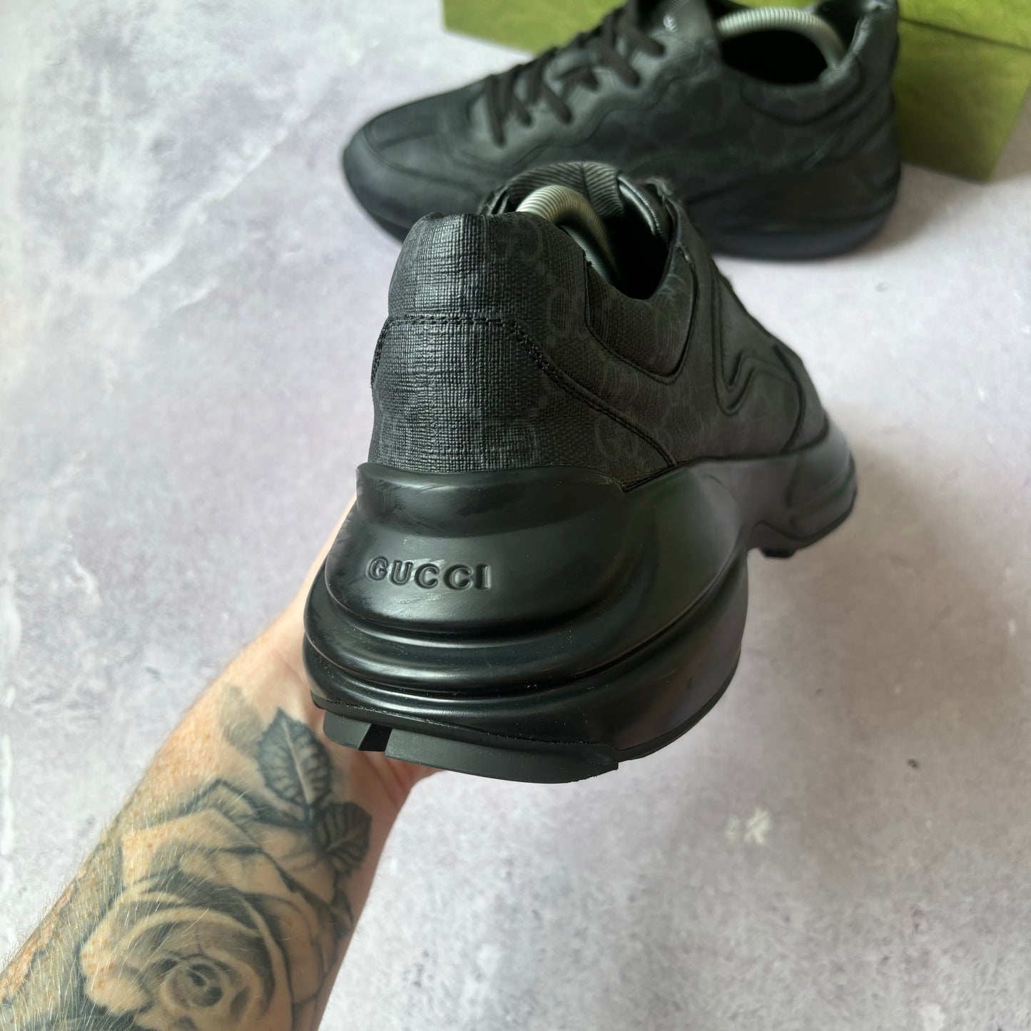 Gucci Rython Trainers - UK 9