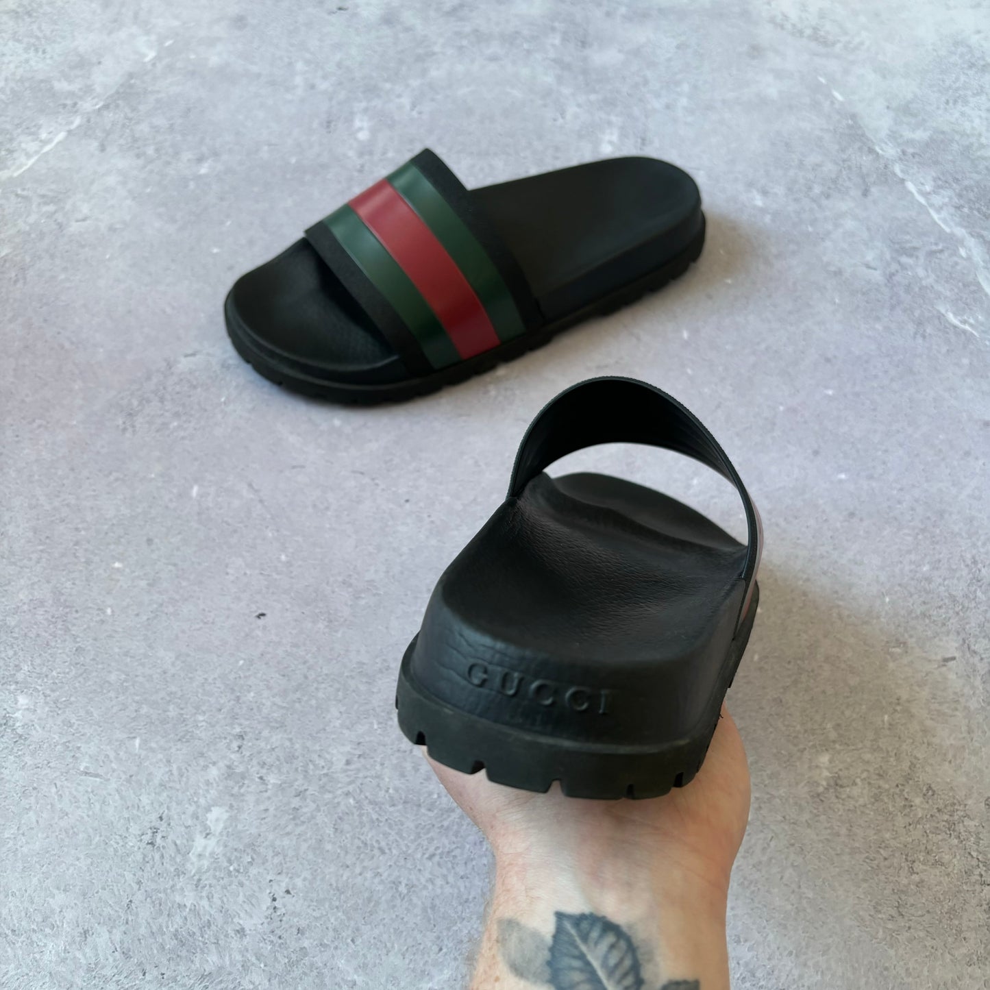 Gucci Web Sliders - UK 10