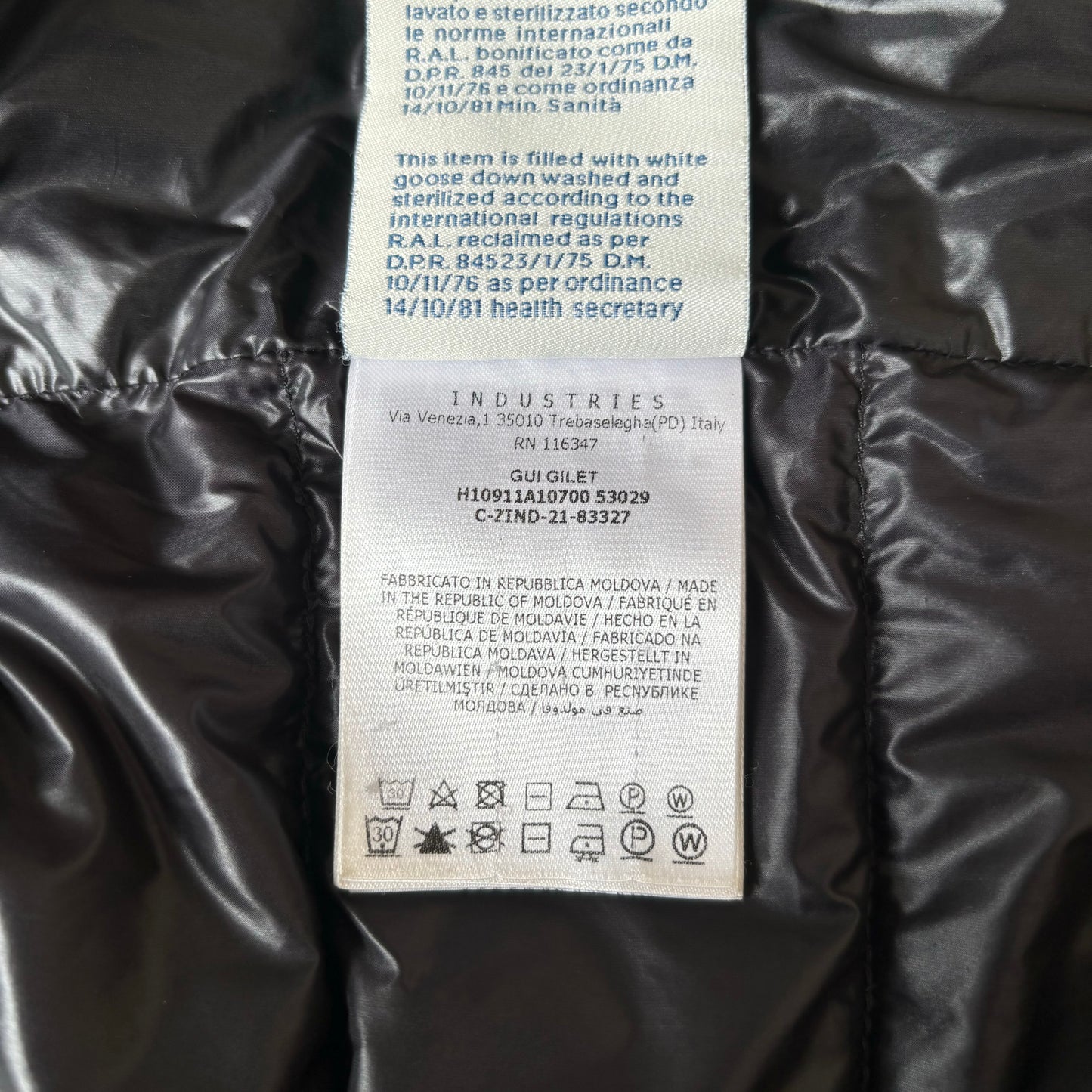 Moncler Gui Gilet - Size 1