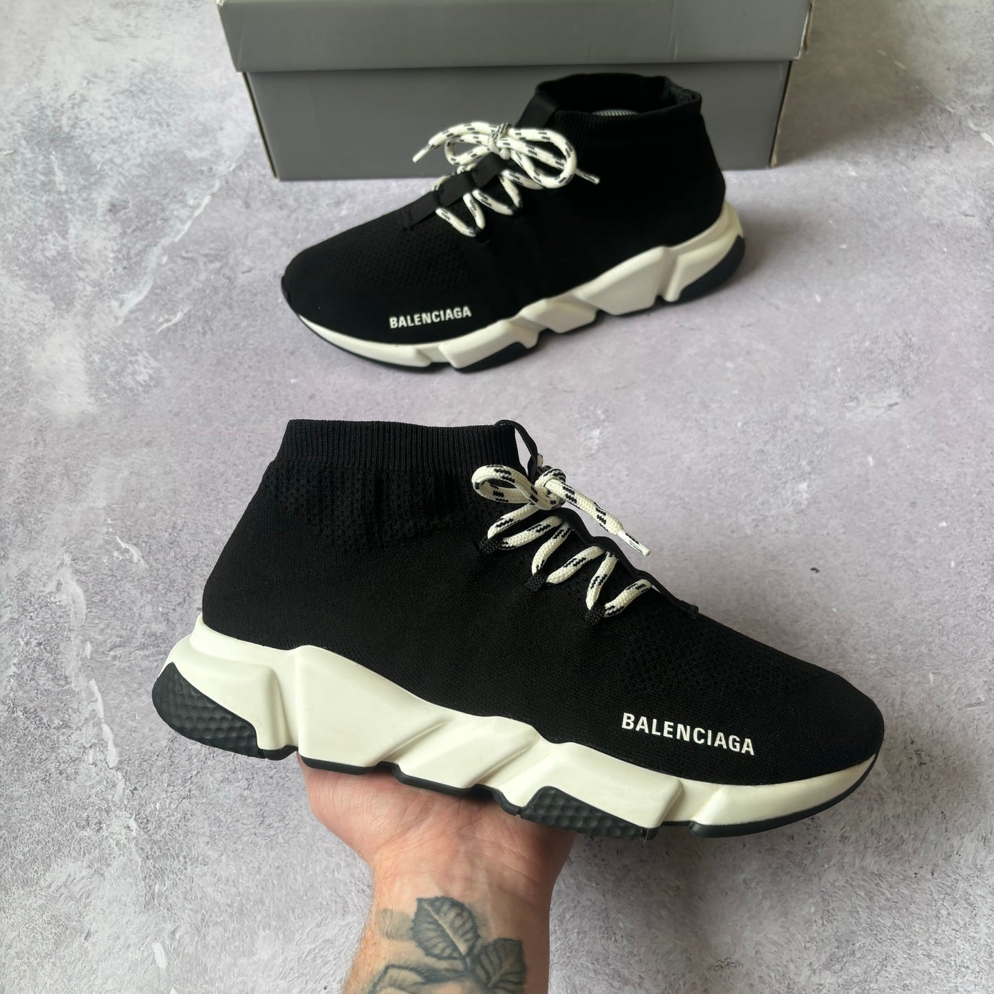 Balenciaga Speed Laced Trainers - UK 10