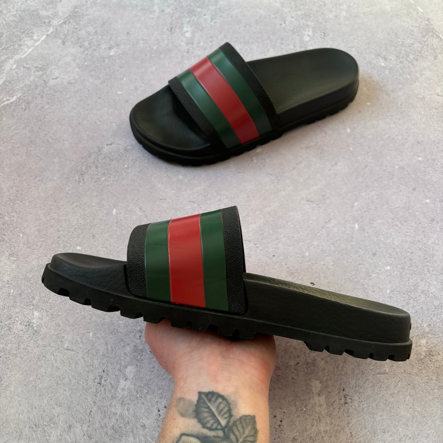 Gucci Web Sliders - UK 9