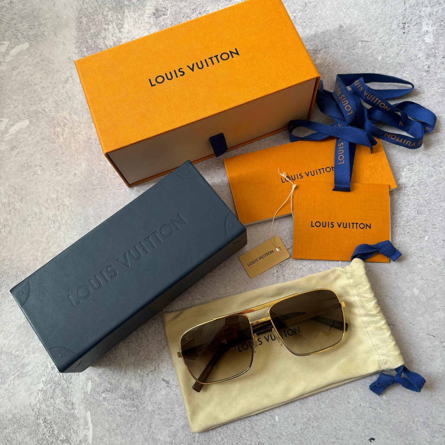 Louis Vuitton Attitude Sunglasses - Gold