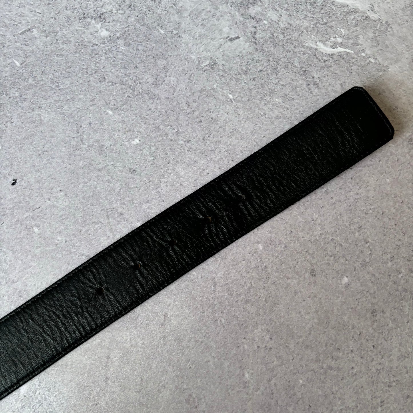 Louis Vuitton Black Monogram Belt Fits Waist 30” - 32”