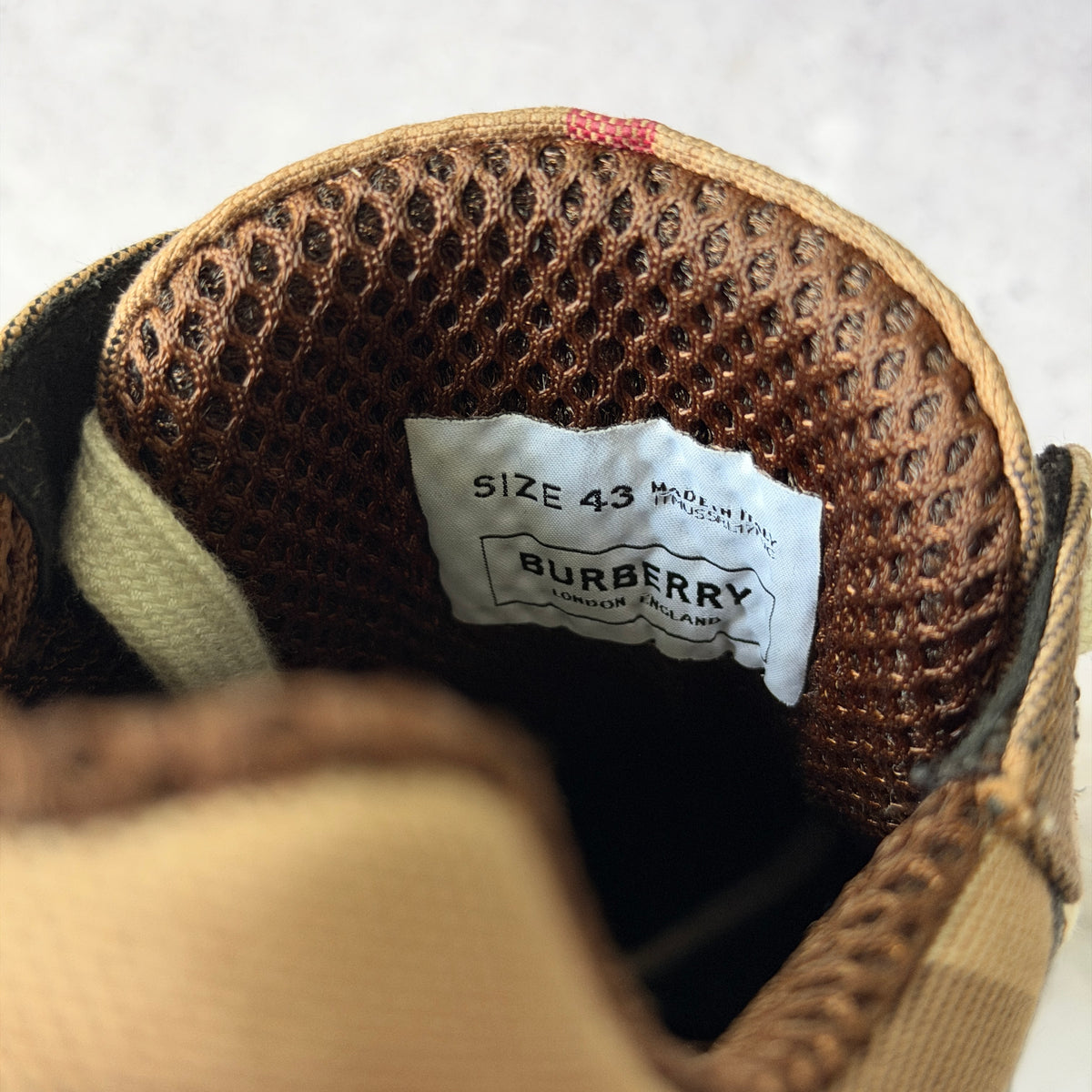 Burberry Ramsey Trainers - UK 9