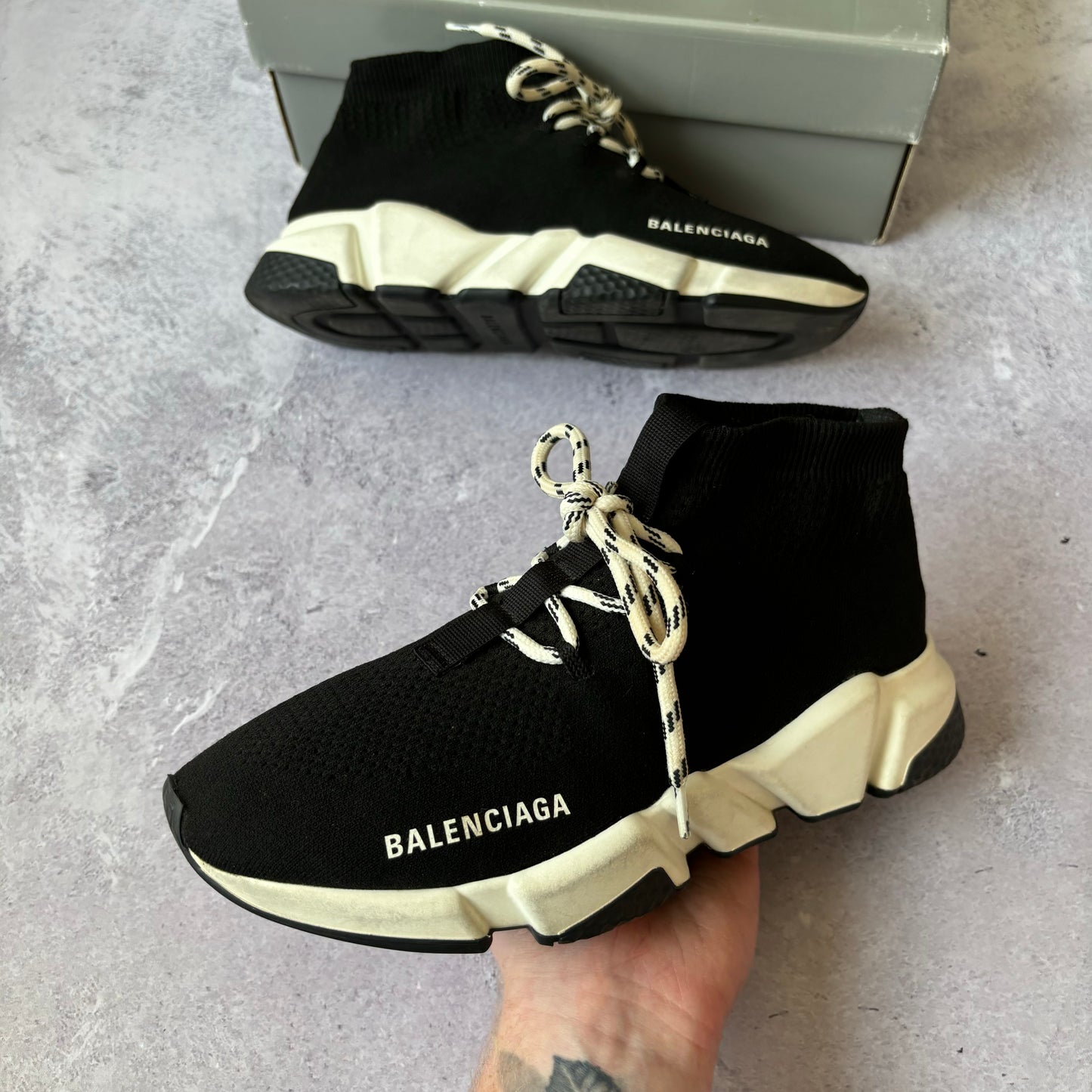 Balenciaga Speed Laced Trainers - UK 7