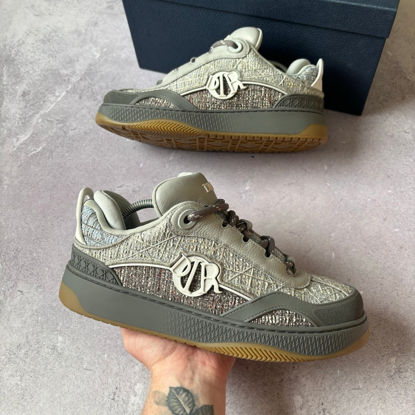 Dior B9S Skate Trainers (504/888) - UK 9
