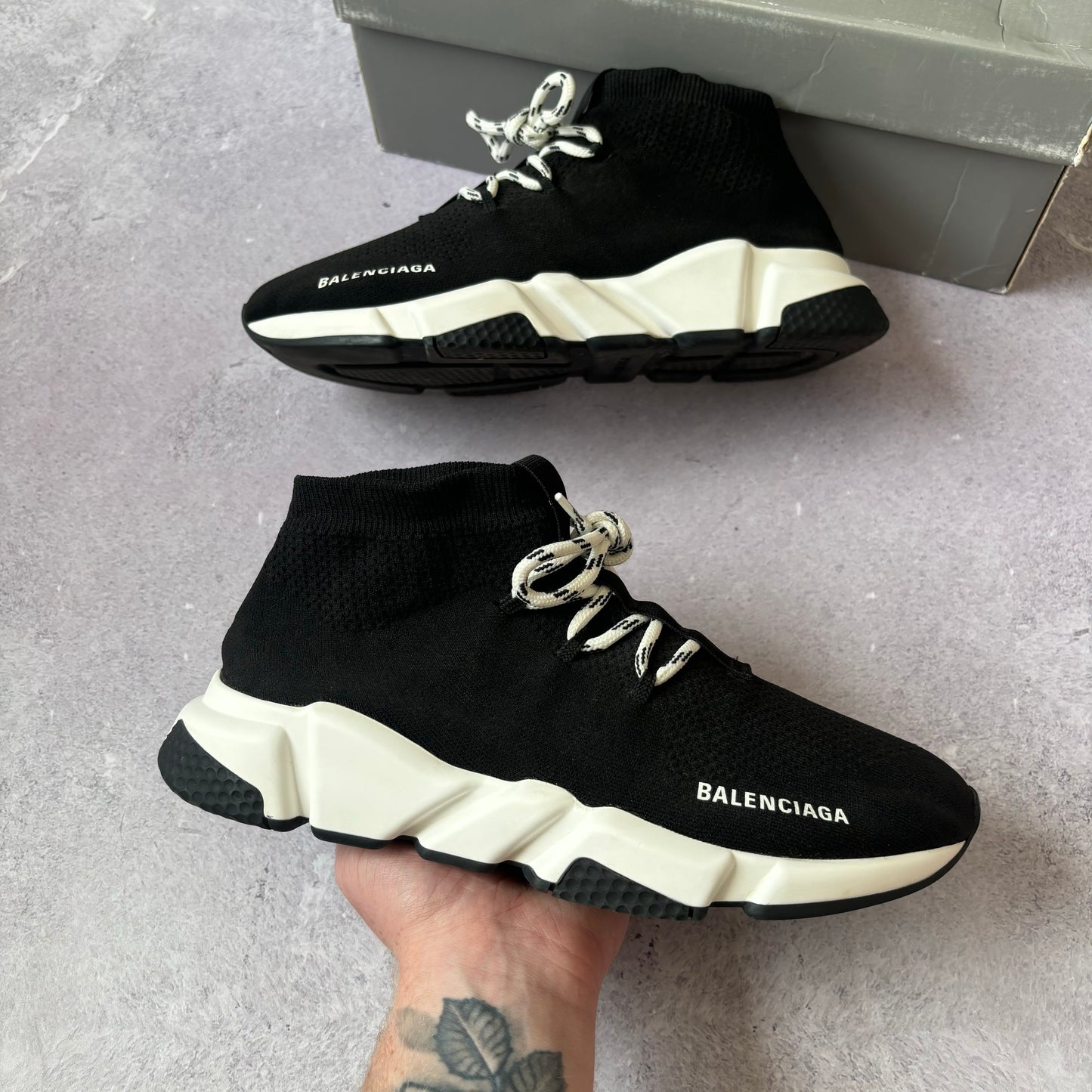Balenciaga Speed Laced Trainers - Fits UK 8