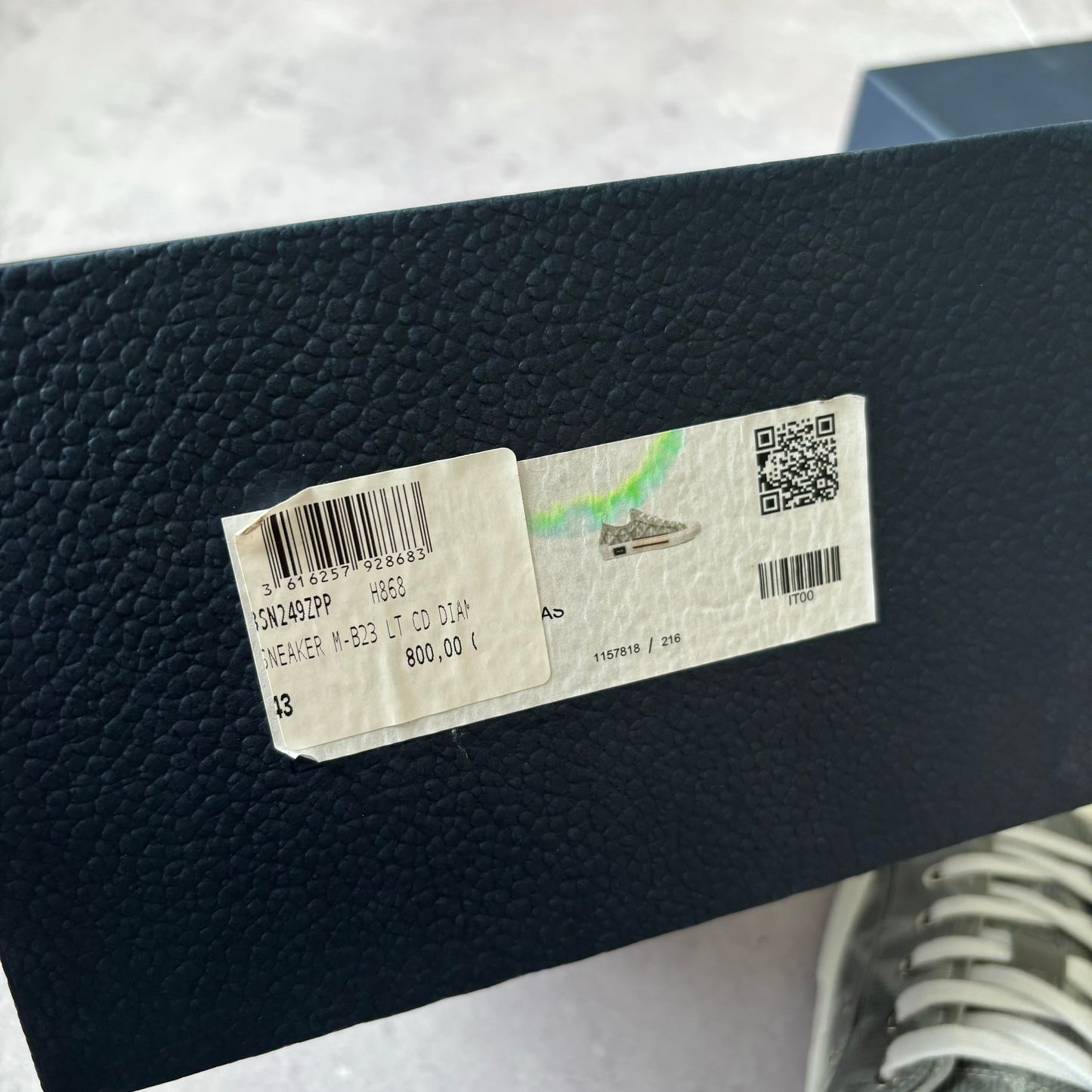 Brand New Dior B23 Low Trainers - UK 9