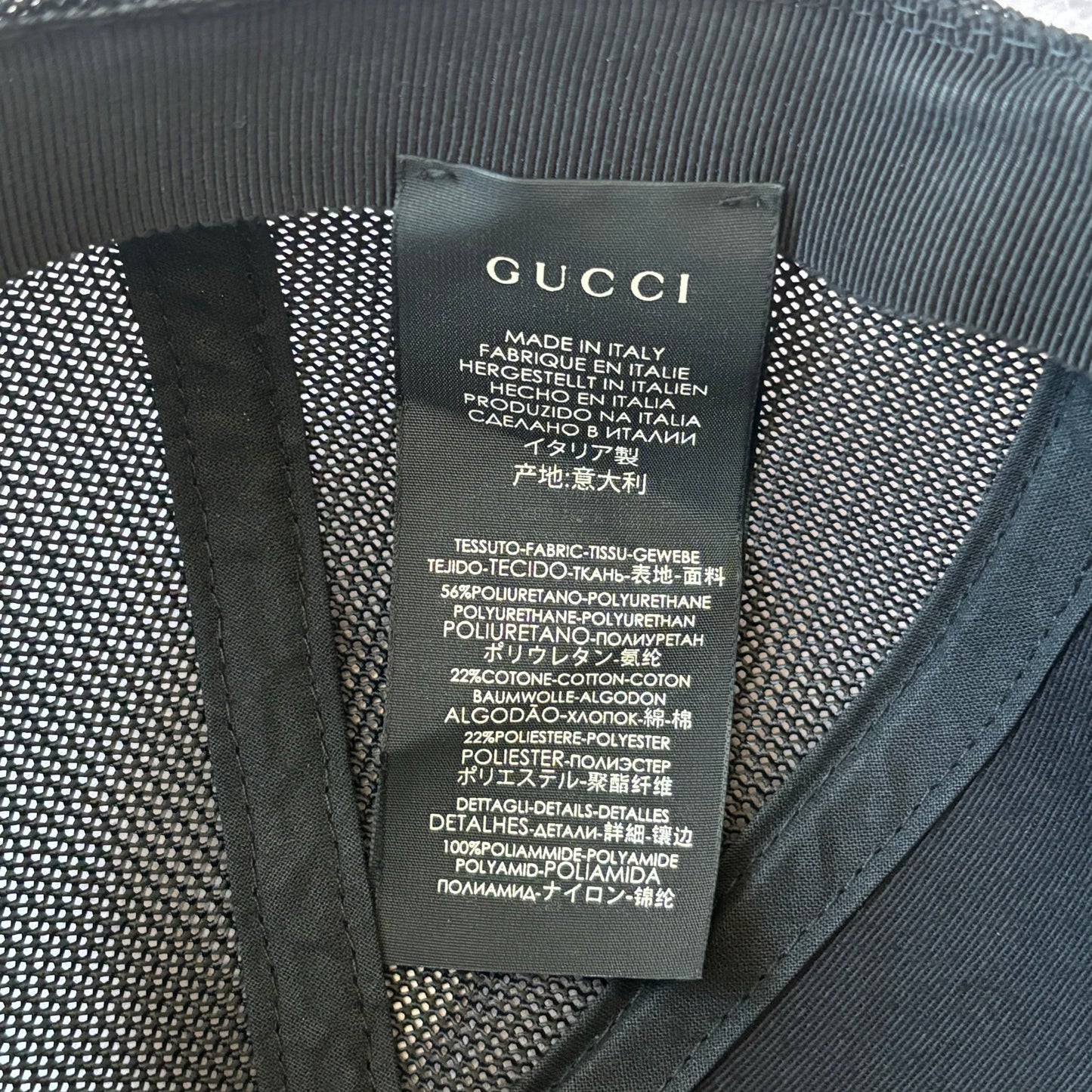 Gucci Cap - Large