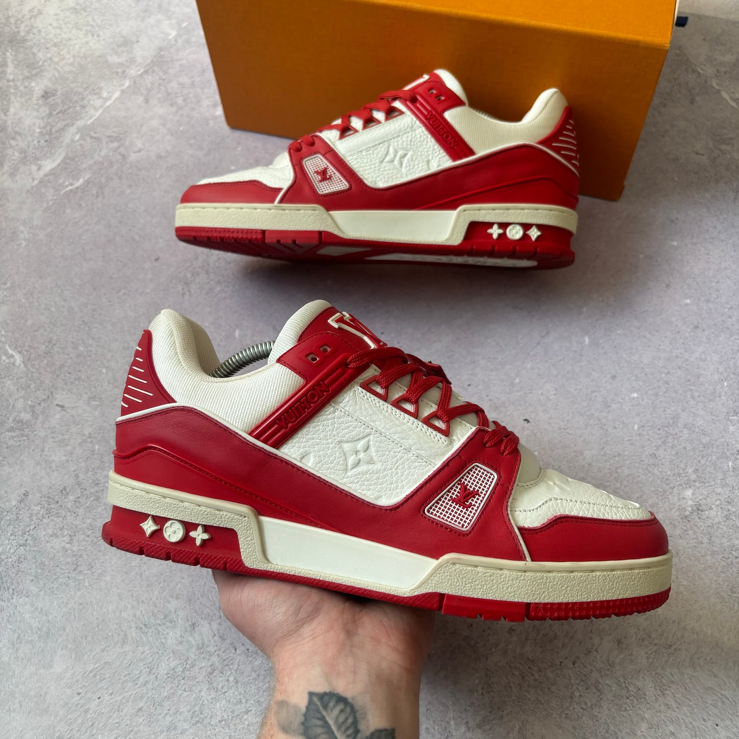 Louis Vuitton Trainers - Fits UK 8
