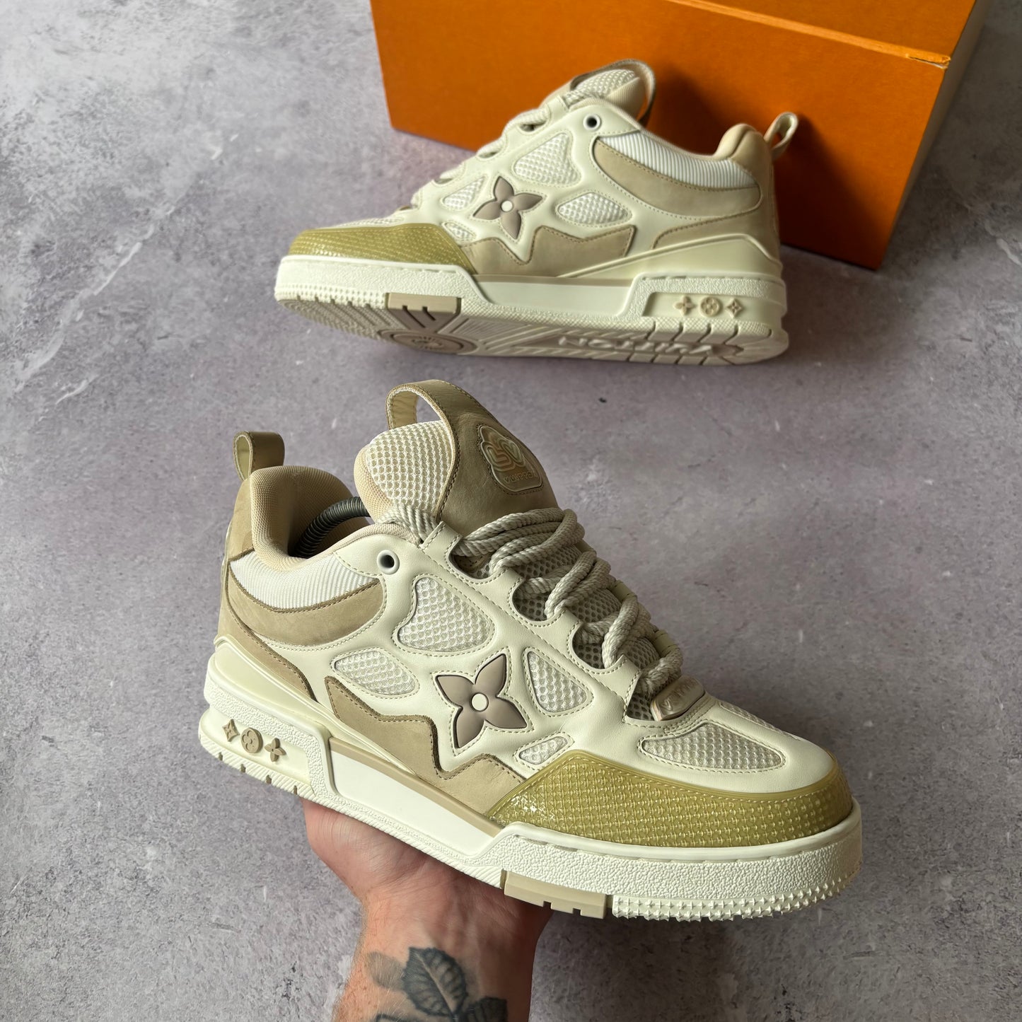 Louis Vuitton Skate Trainers - Fits UK 8