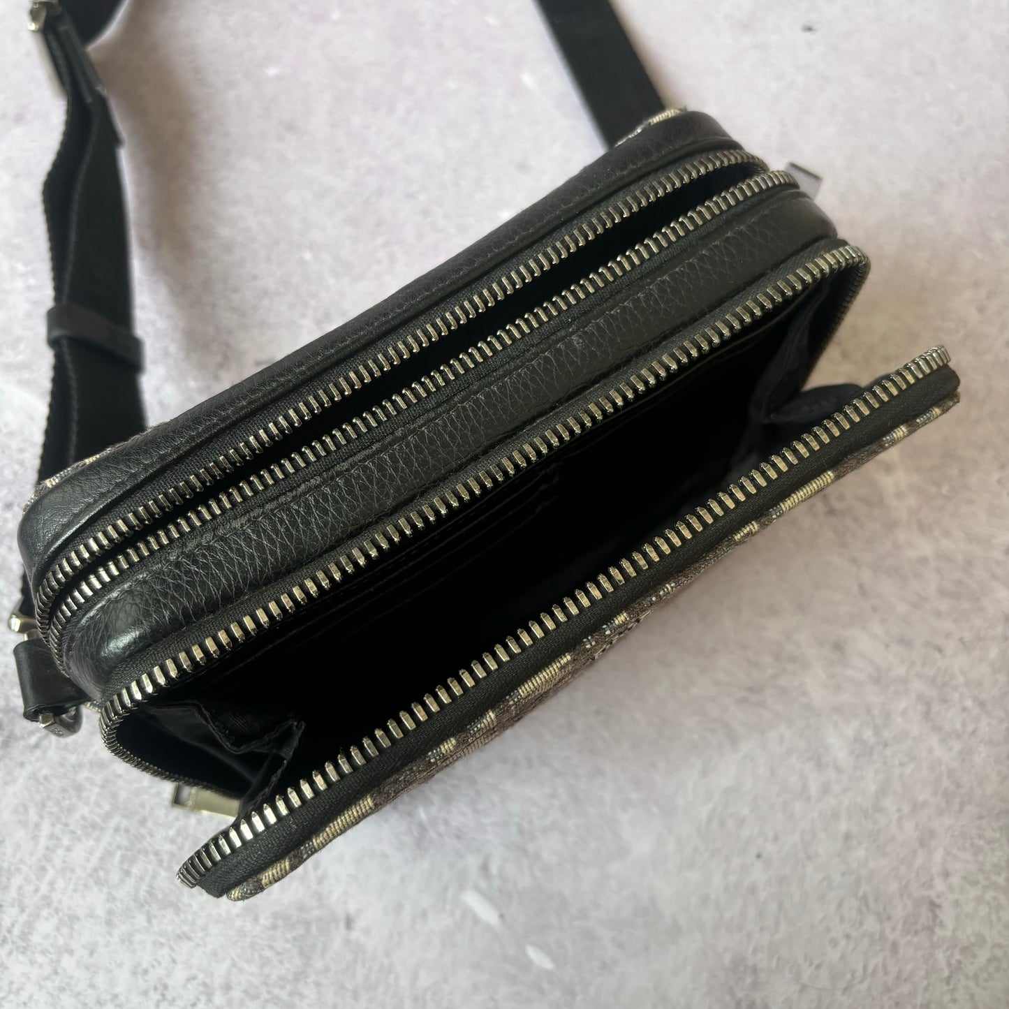 Dior Oblique Jacquard Pouch Bag