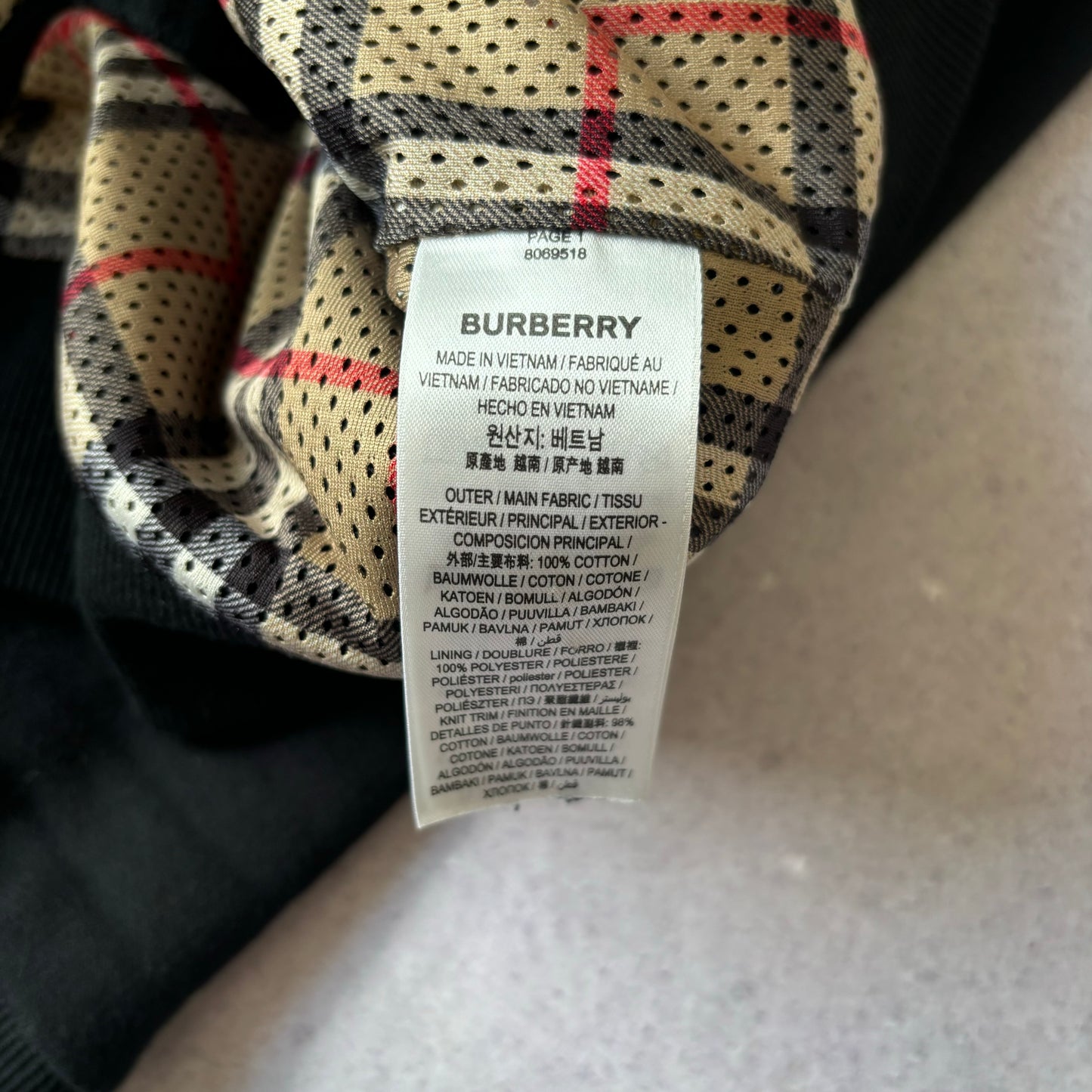 Burberry Hoodie - Medium