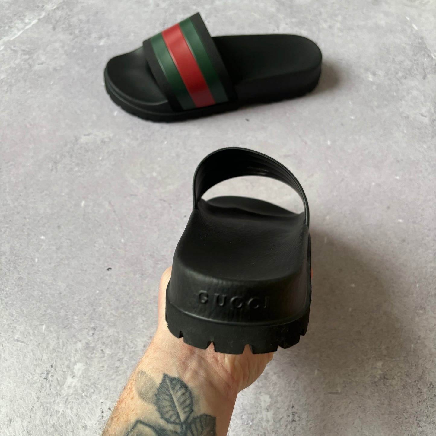 Gucci Web Sliders - UK 7