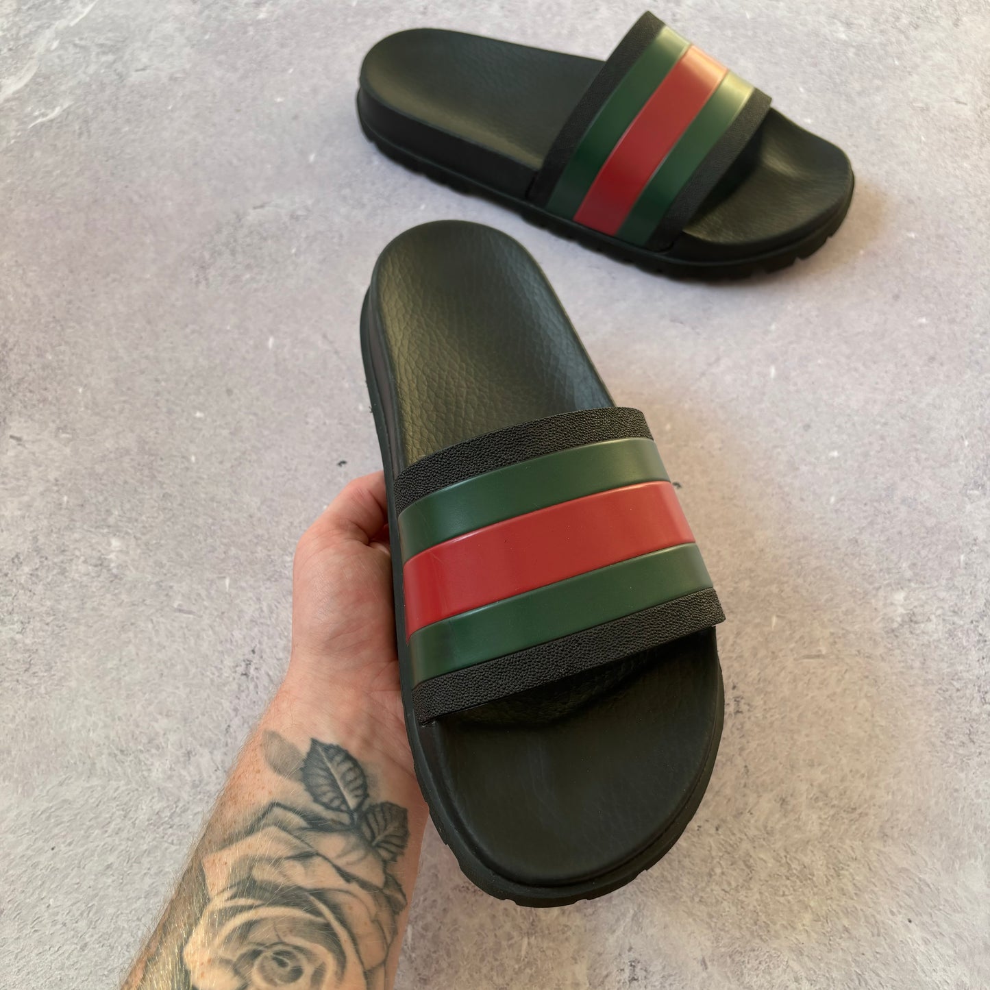Gucci Web Sliders - UK 9